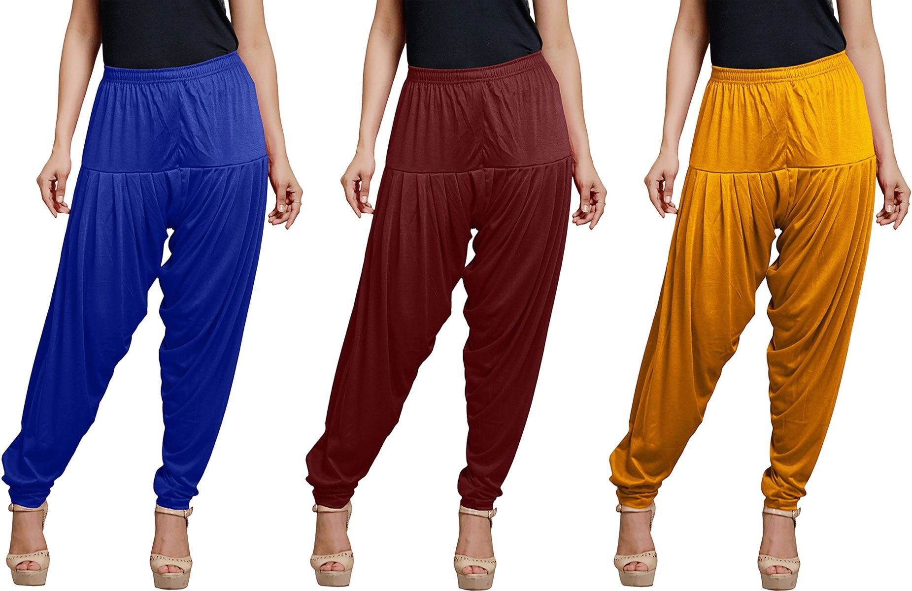 zyna Viscose Rayon Solid Patiala-picture-45