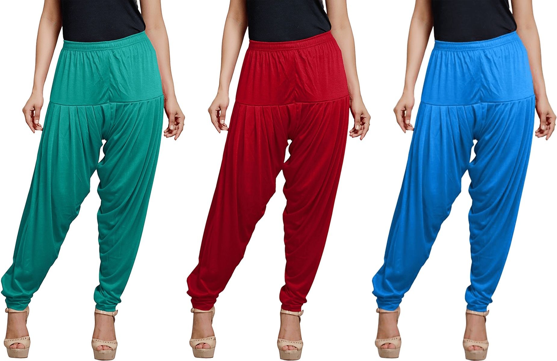 zyna Viscose Rayon Solid Patiala-picture-11