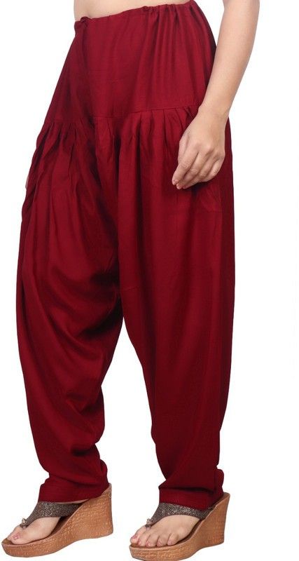 kanku kanya Viscose Rayon Solid Patiala-picture-25