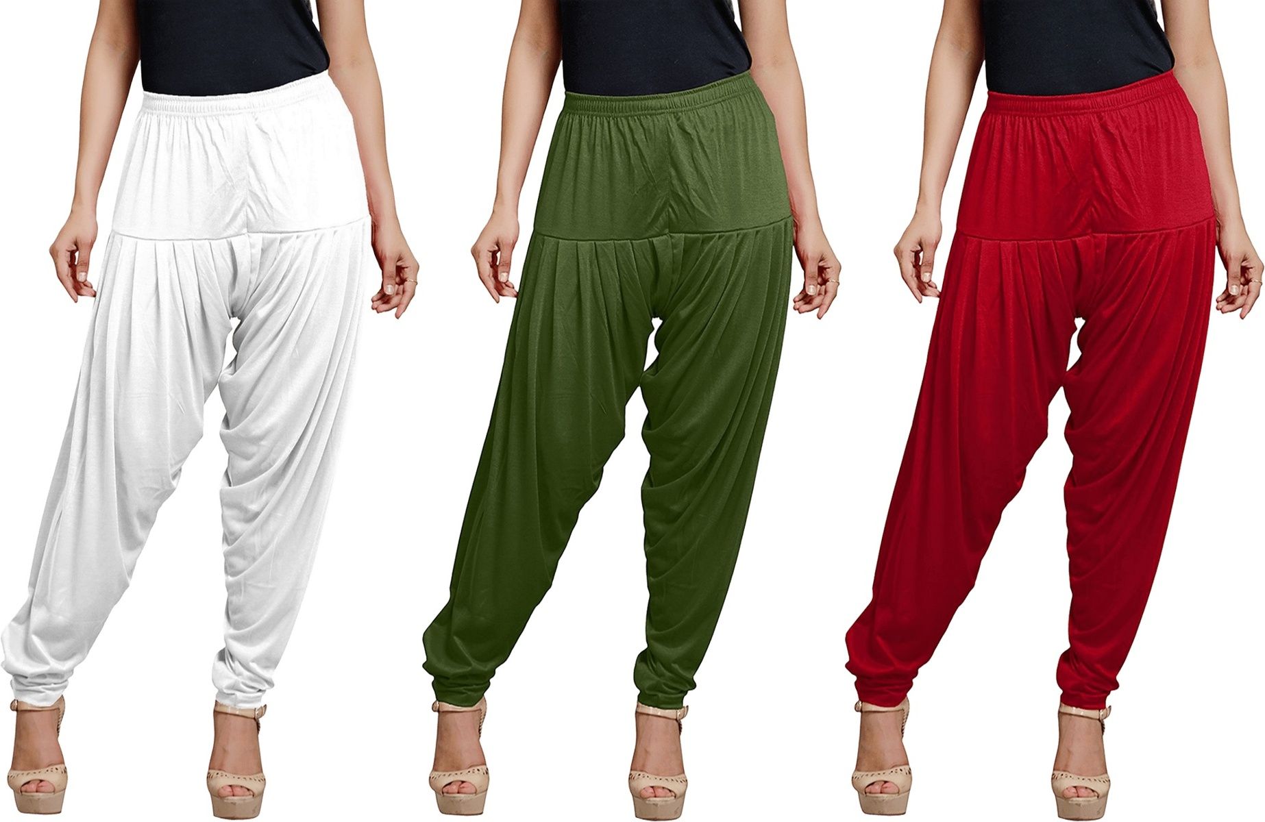 zyna Viscose Rayon Solid Patiala-picture-37