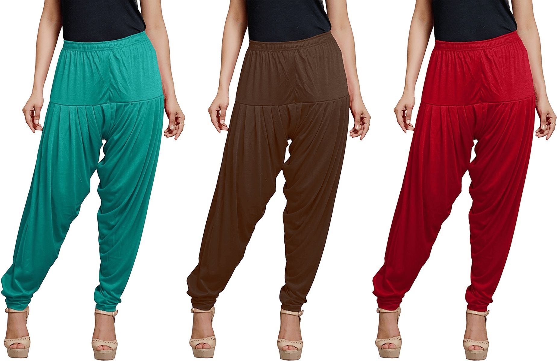 zyna Viscose Rayon Solid Patiala-picture-20