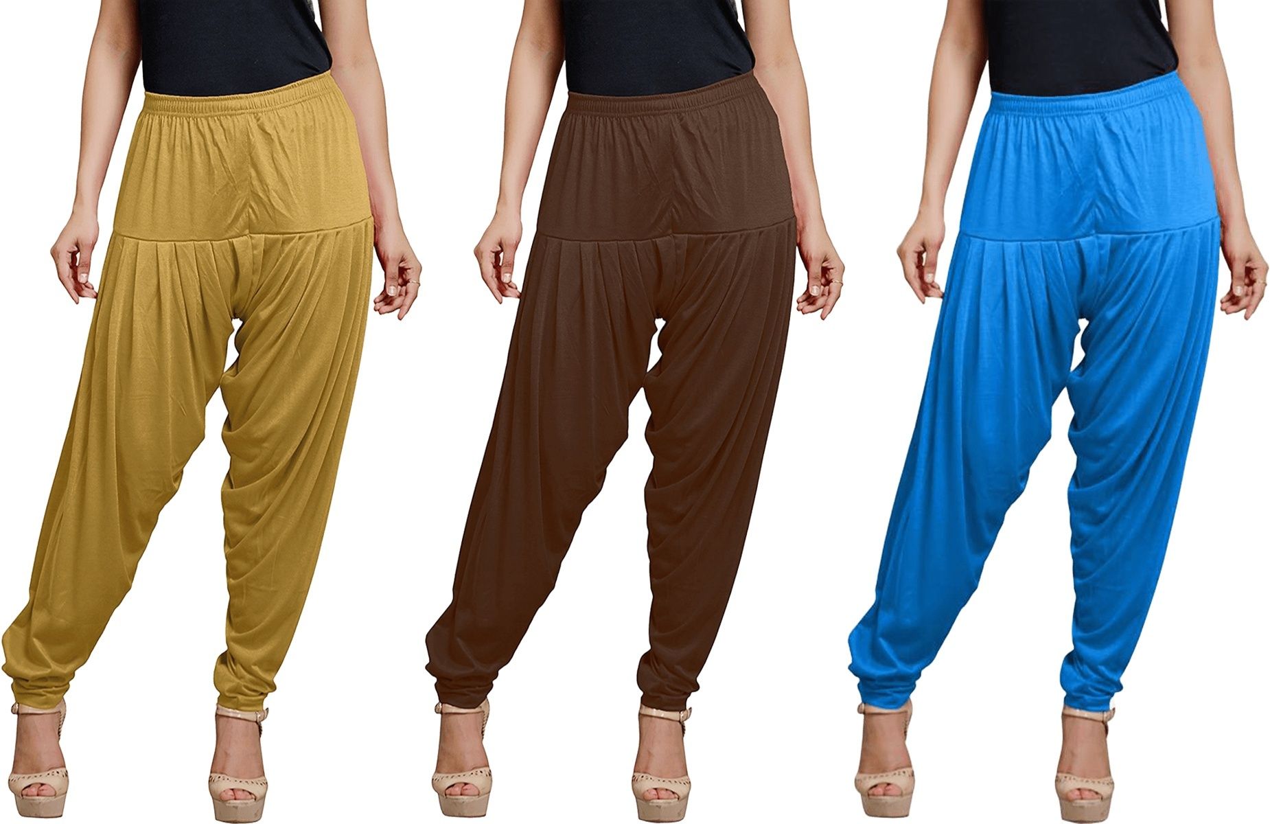 zyna Viscose Rayon Solid Patiala-picture-20