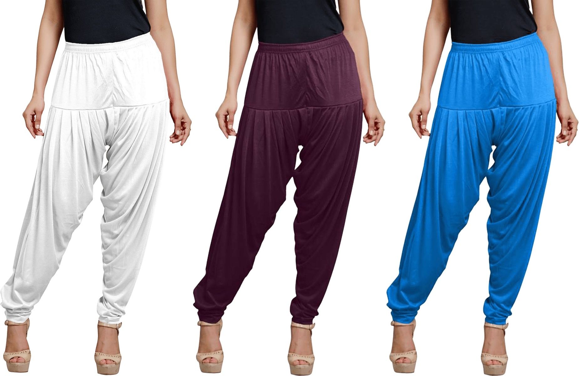 zyna Viscose Rayon Solid Patiala-picture-12