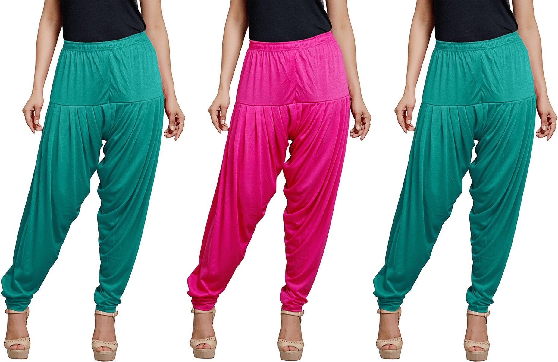 fashionstudio Viscose Rayon Solid Patiala-picture-22