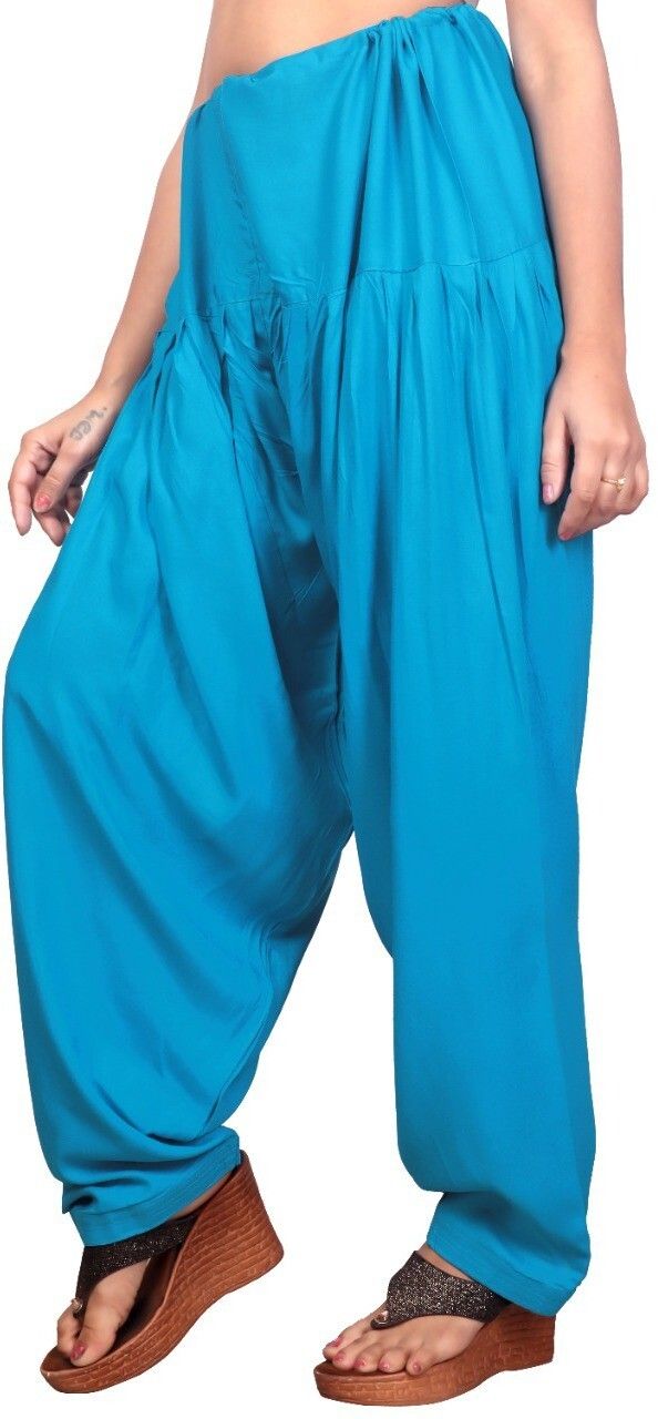 fashion gallery Viscose Rayon Solid Patiala-picture-15