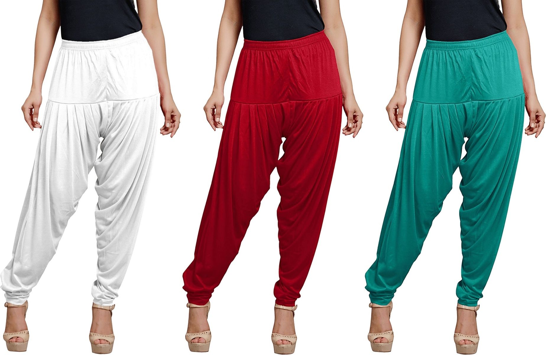 trendyone Viscose Rayon Solid Patiala-picture-23