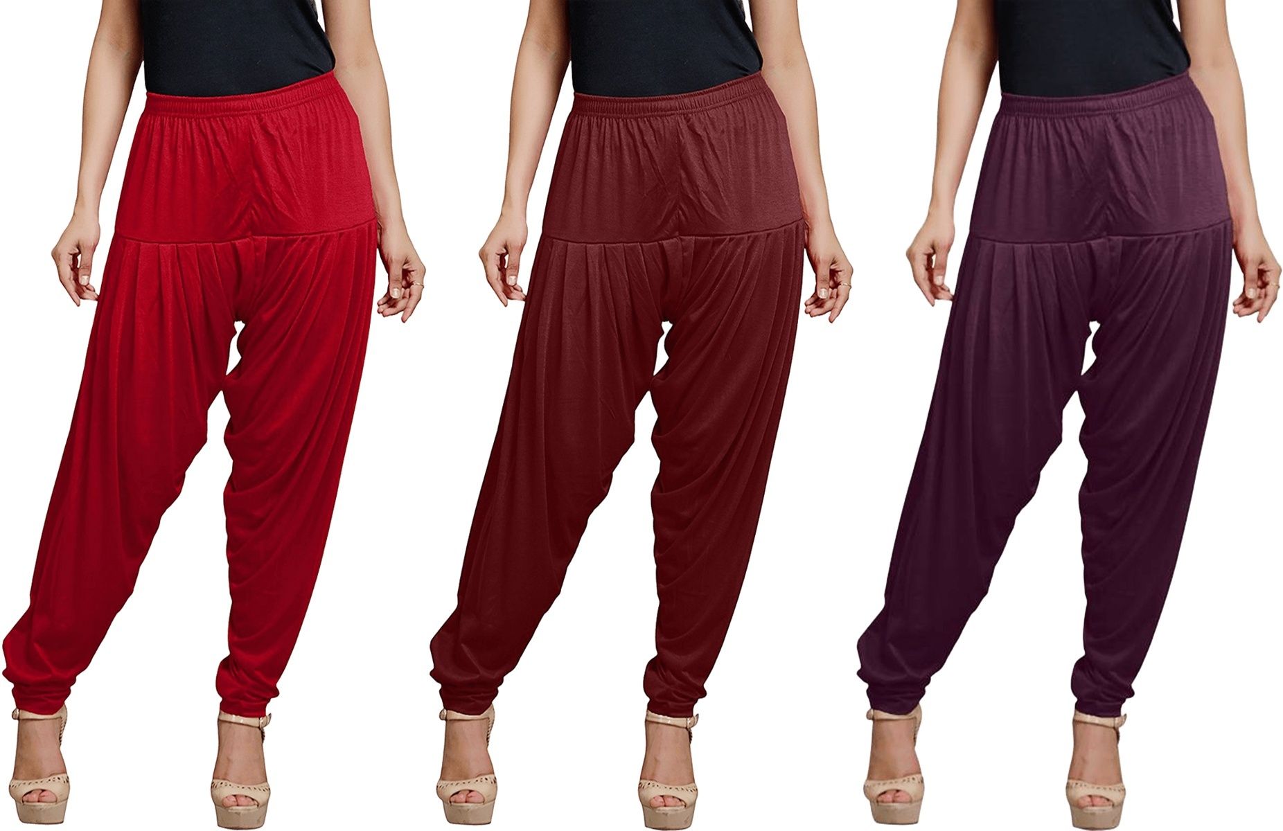 zyna Viscose Rayon Solid Patiala-picture-25