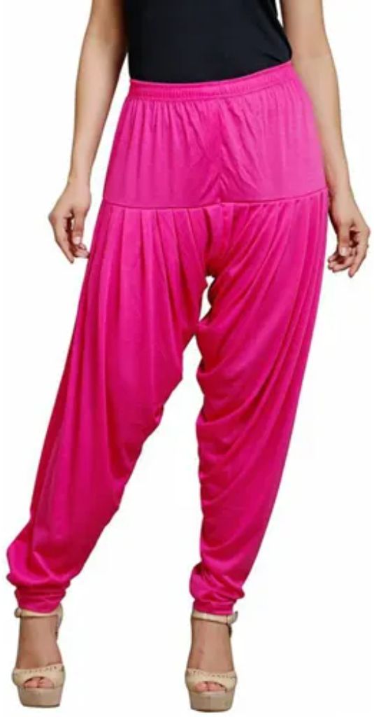 k m r Viscose Rayon Solid Patiala-picture-27