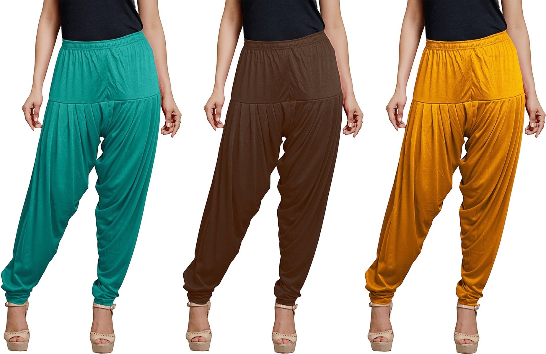 zyna Viscose Rayon Solid Patiala-picture-30
