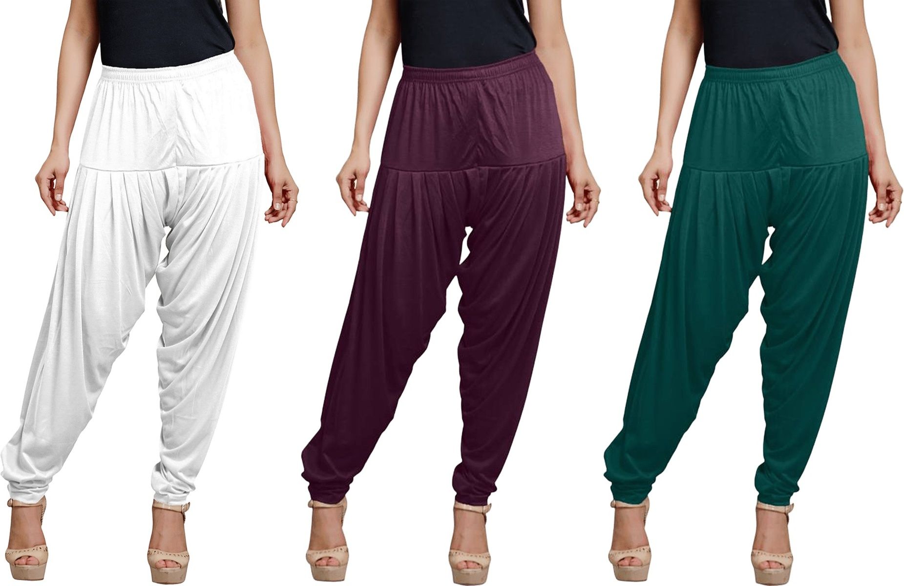 zyna Viscose Rayon Solid Patiala-picture-24
