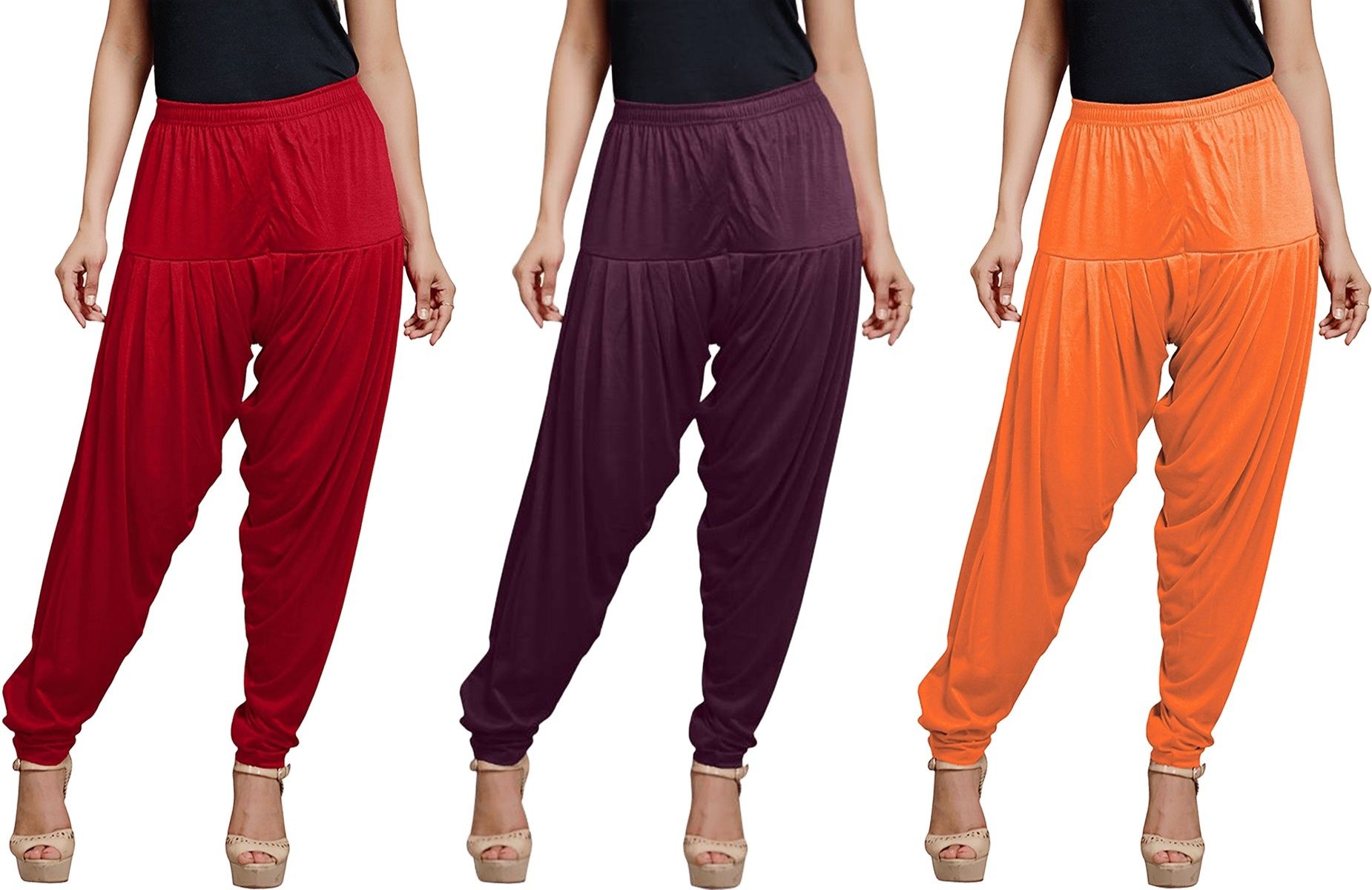 zyna Viscose Rayon Solid Patiala-picture-28