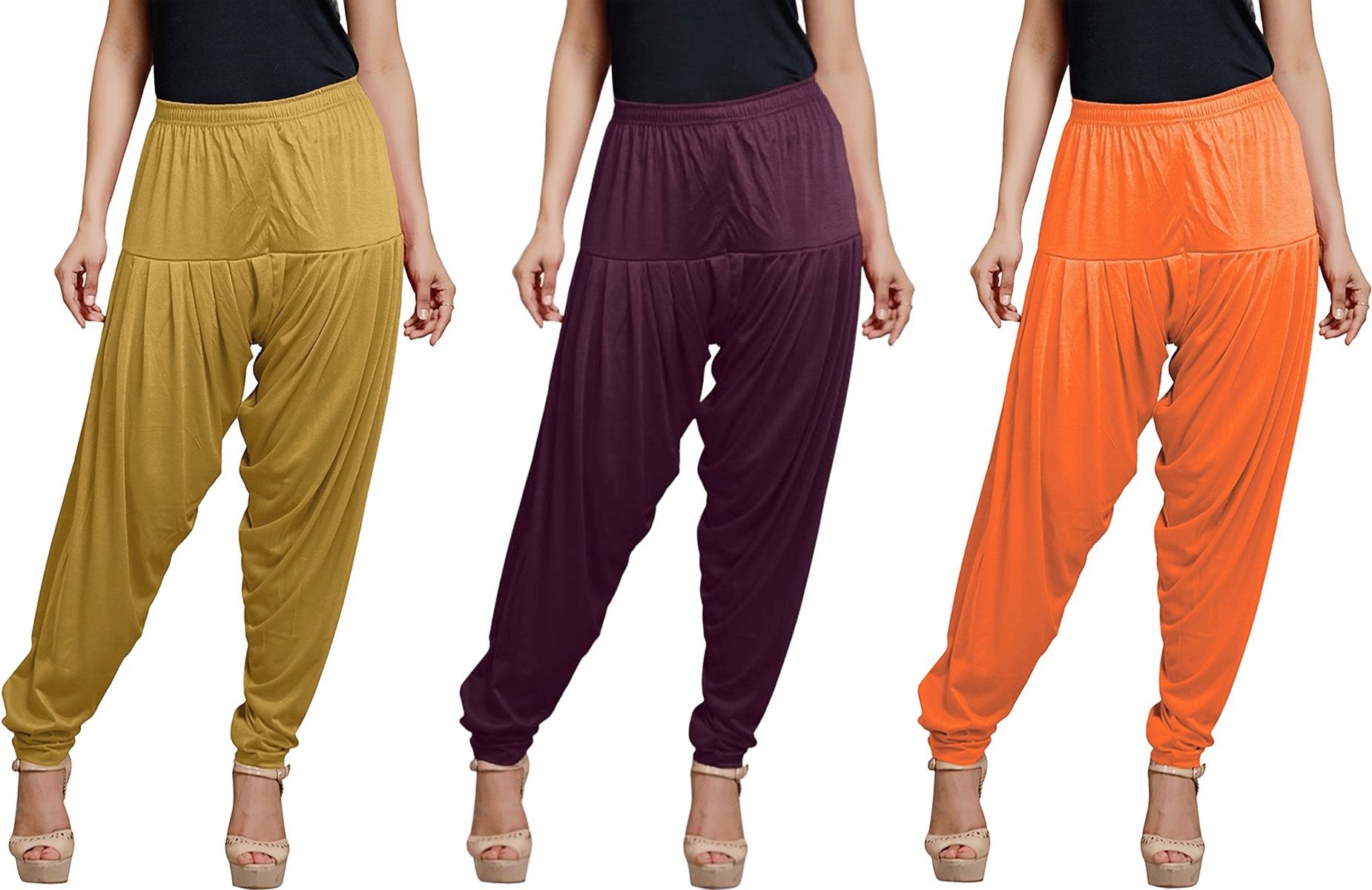 zyna Viscose Rayon Solid Patiala-picture-17