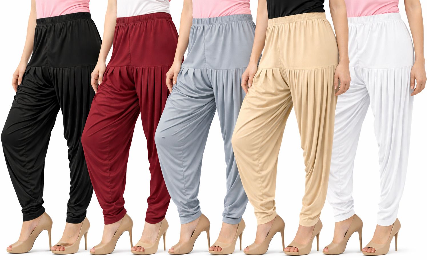 vee ess Viscose Rayon Solid Patiala-picture-14