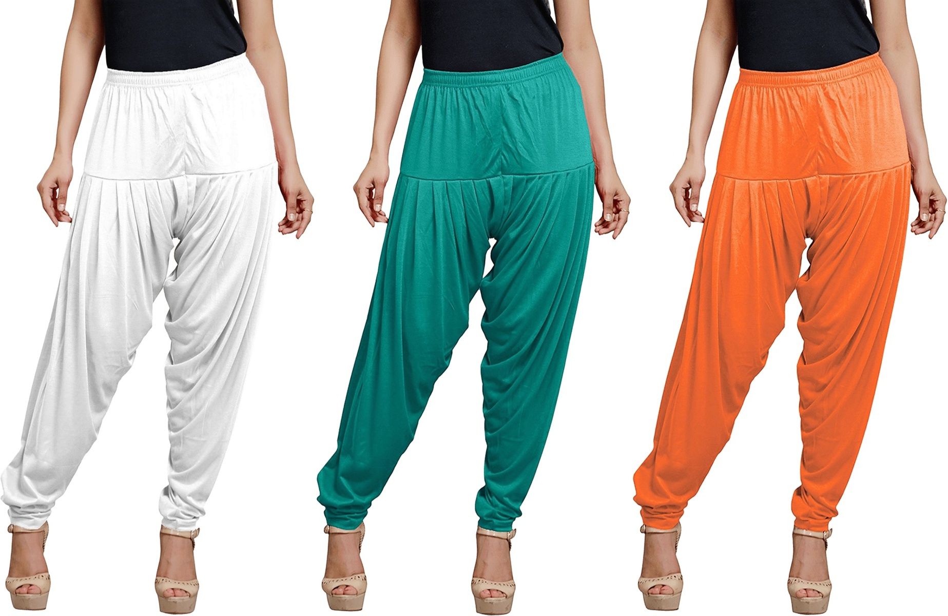 zyna Viscose Rayon Solid Patiala-picture-34