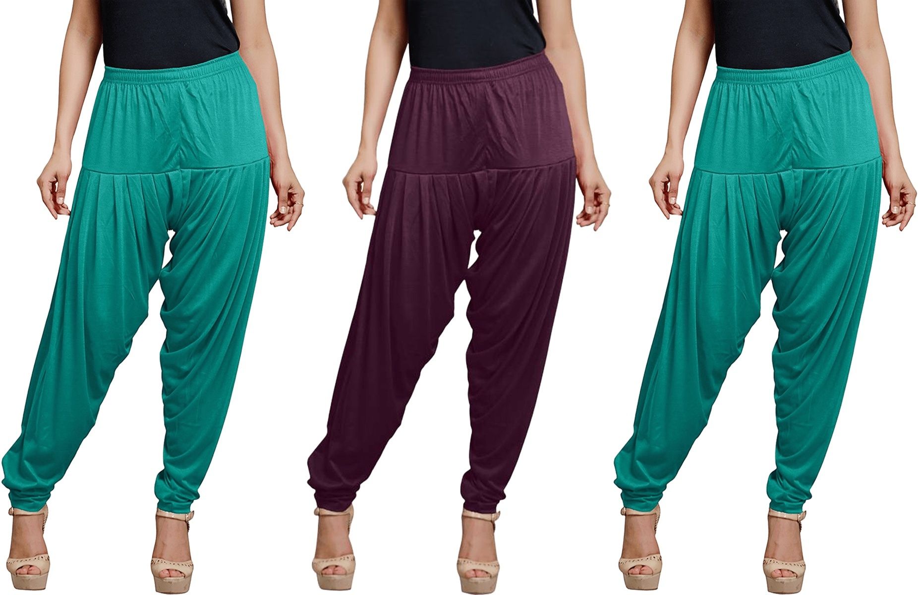 zyna Viscose Rayon Solid Patiala-picture-12