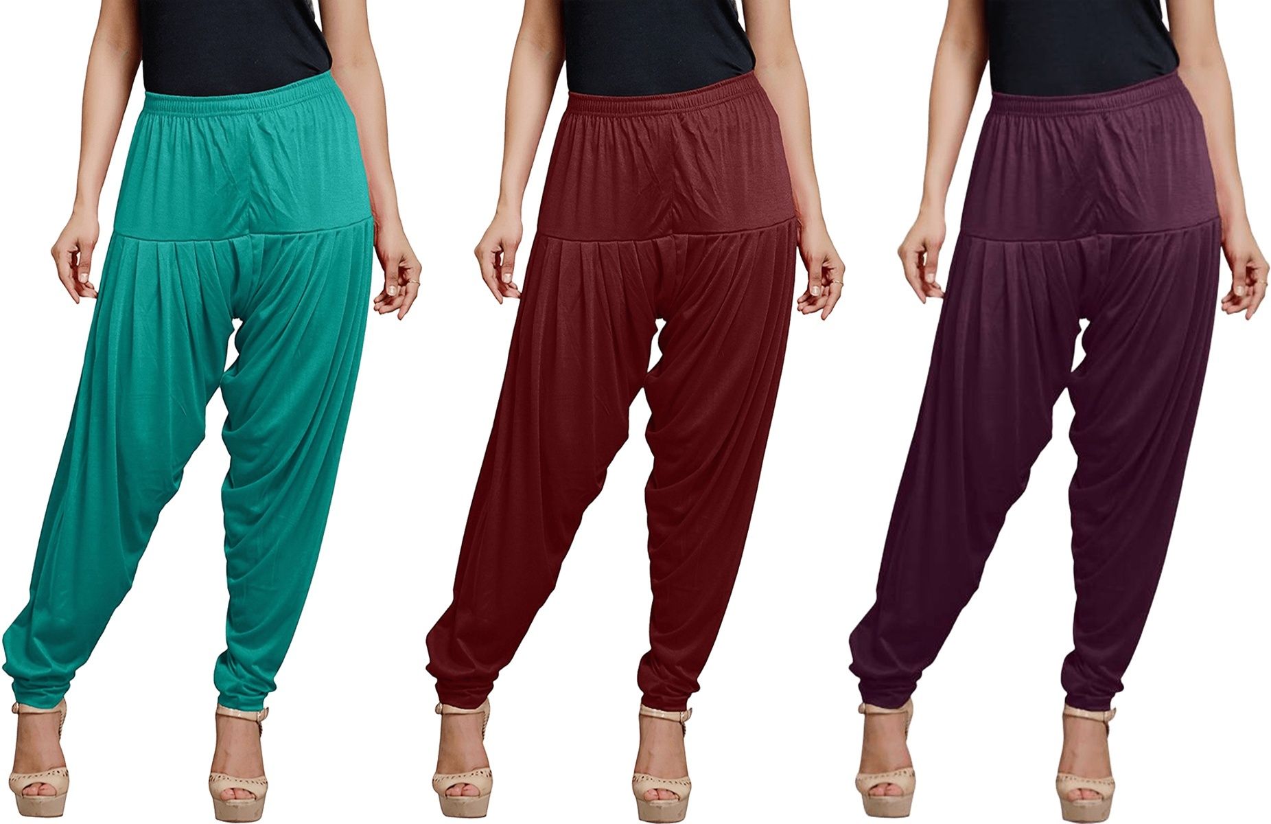 zyna Viscose Rayon Solid Patiala-picture-26