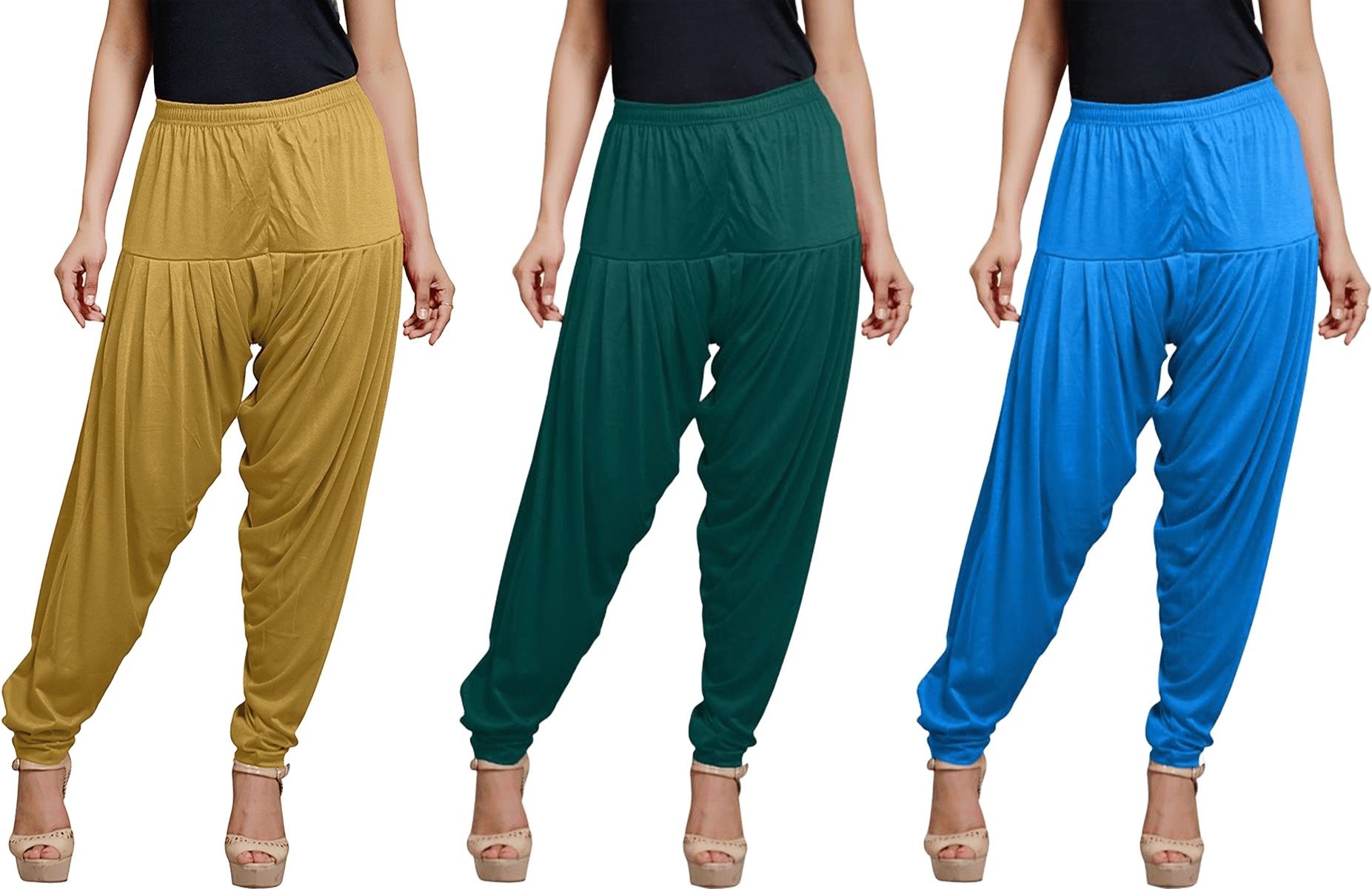zyna Viscose Rayon Solid Patiala-picture-10