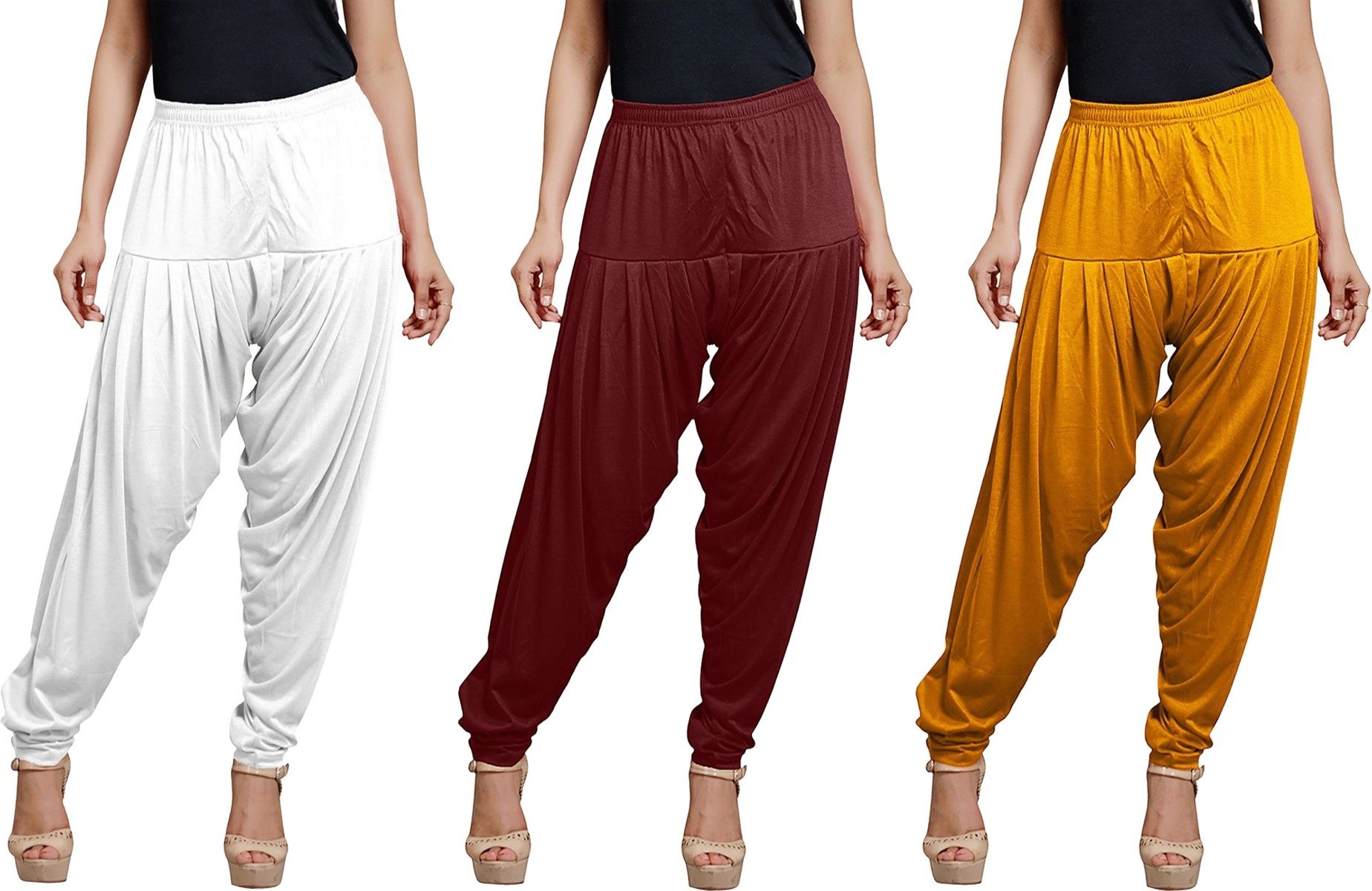 zyna Viscose Rayon Solid Patiala-picture-47