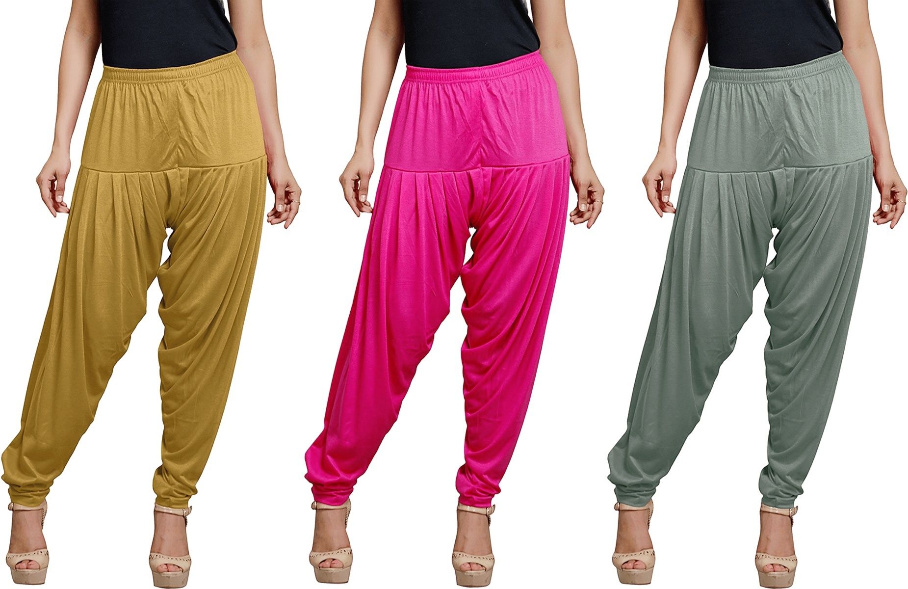 zyna Viscose Rayon Solid Patiala-picture-16