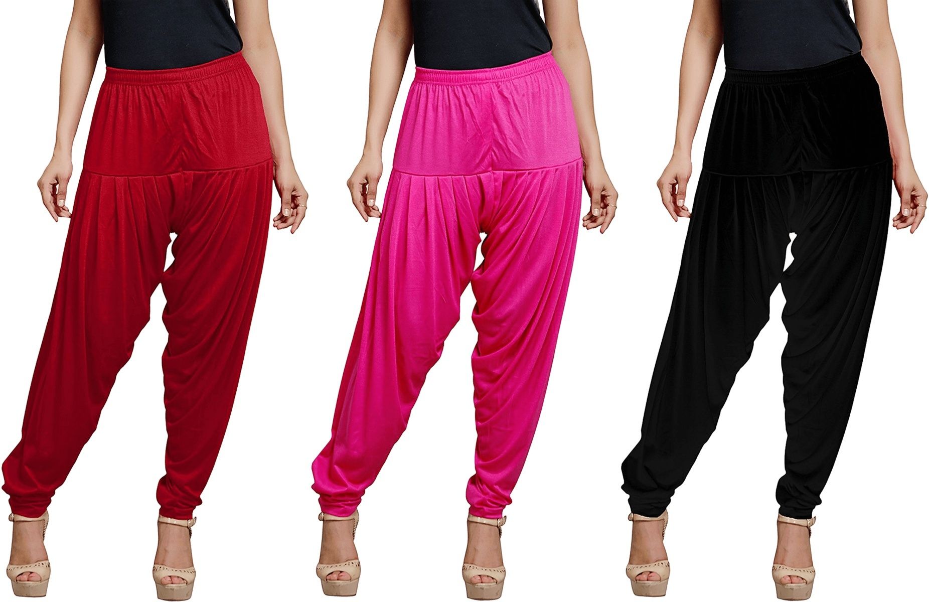 zyna Viscose Rayon Solid Patiala-picture-33