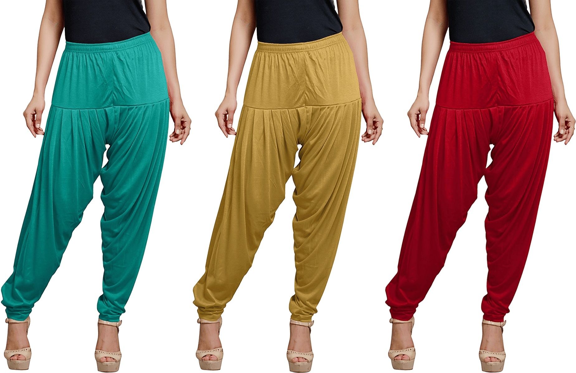 zyna Viscose Rayon Solid Patiala-picture-17