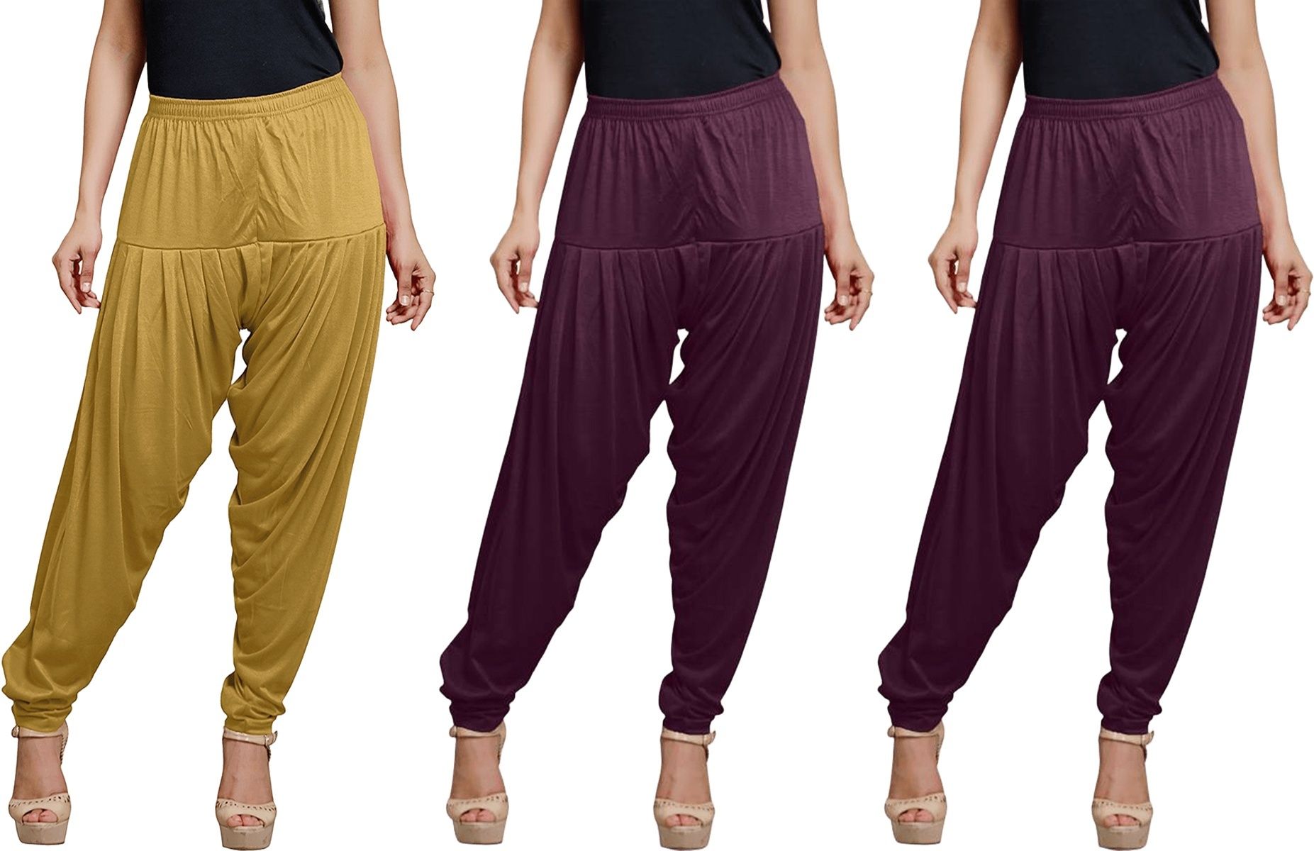 zyna Viscose Rayon Solid Patiala-picture-24