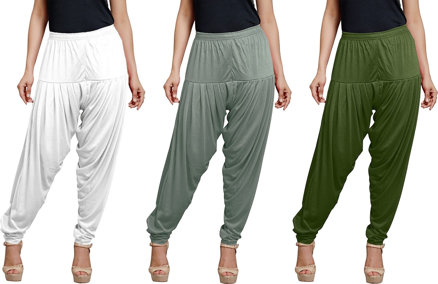 Viscose Rayon Solid Patiala-image-49