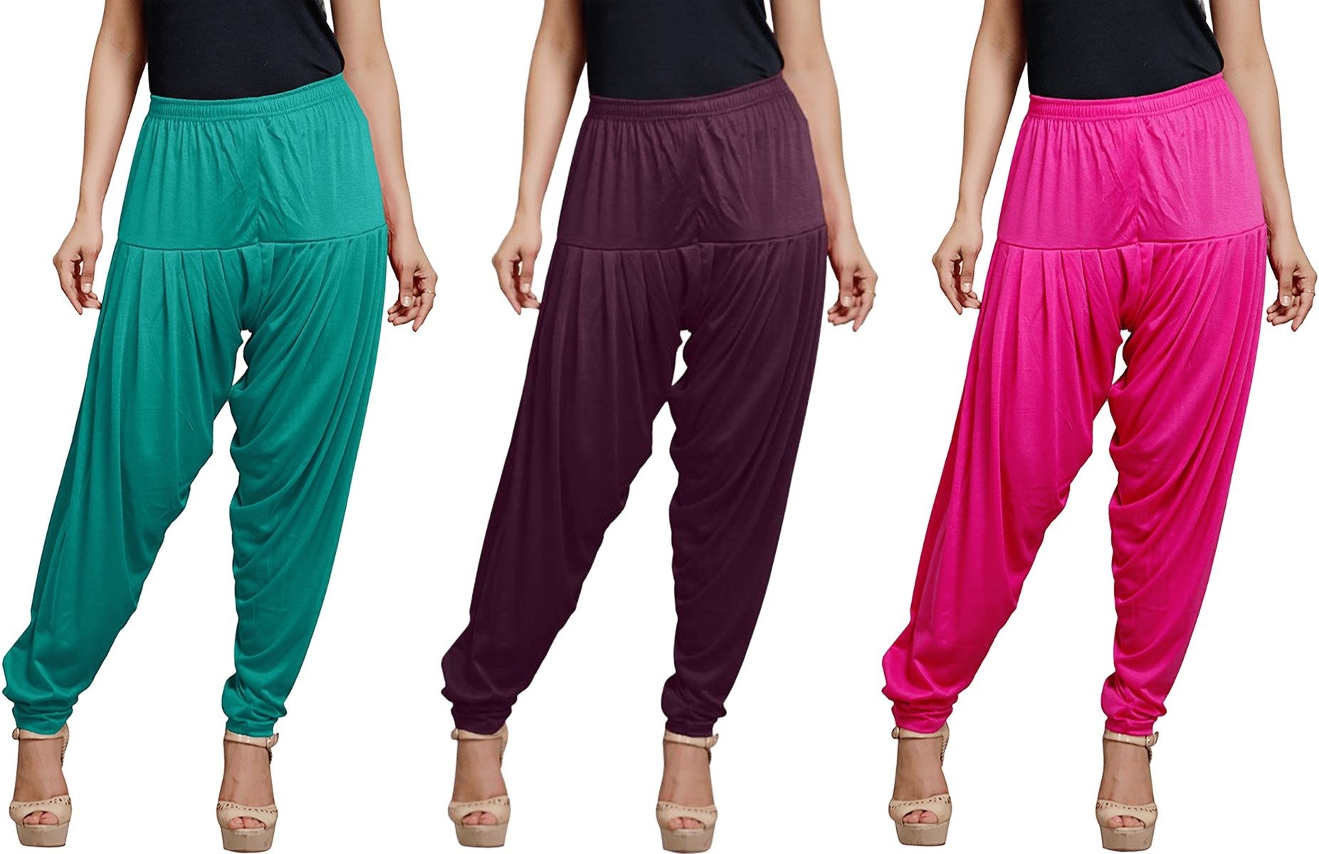 zyna Viscose Rayon Solid Patiala-picture-16