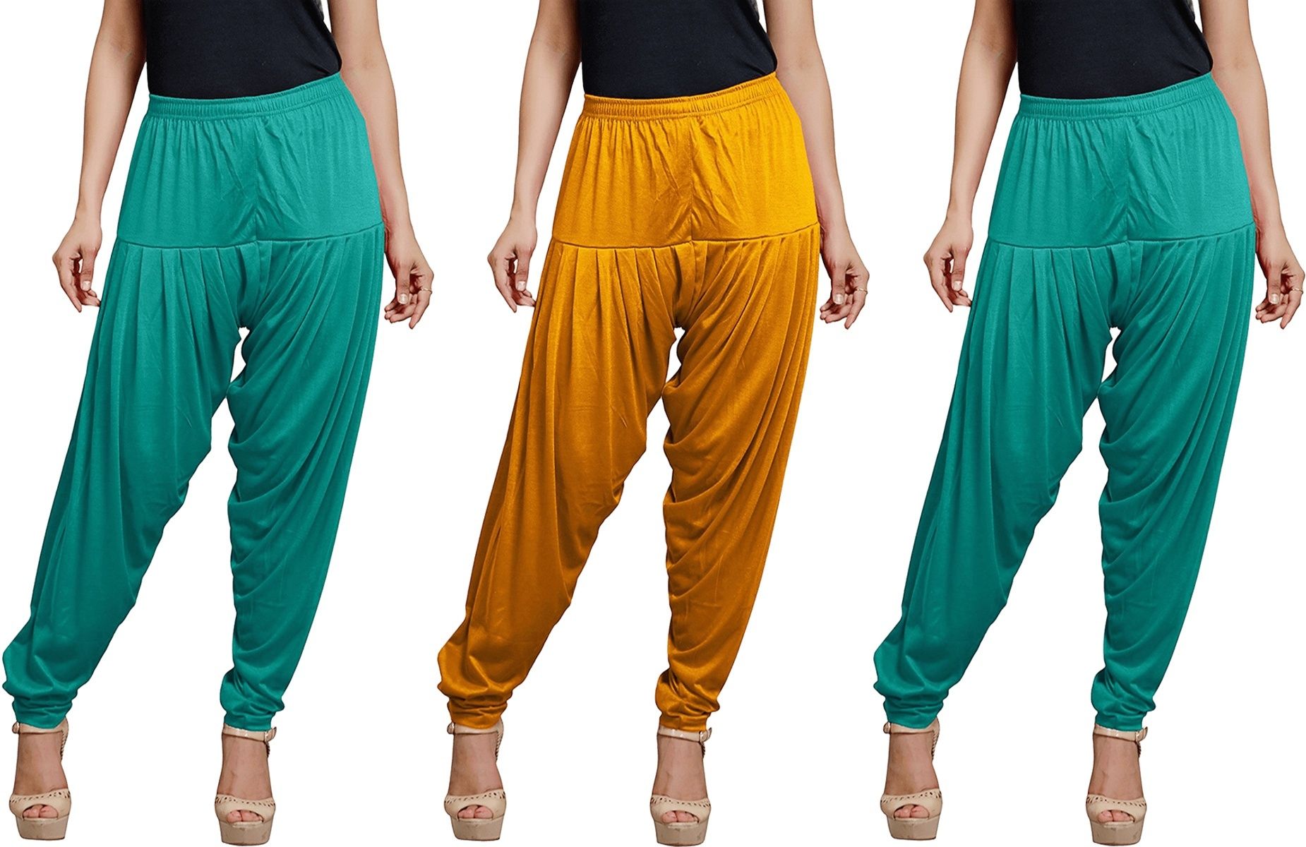 zyna Viscose Rayon Solid Patiala-picture-23