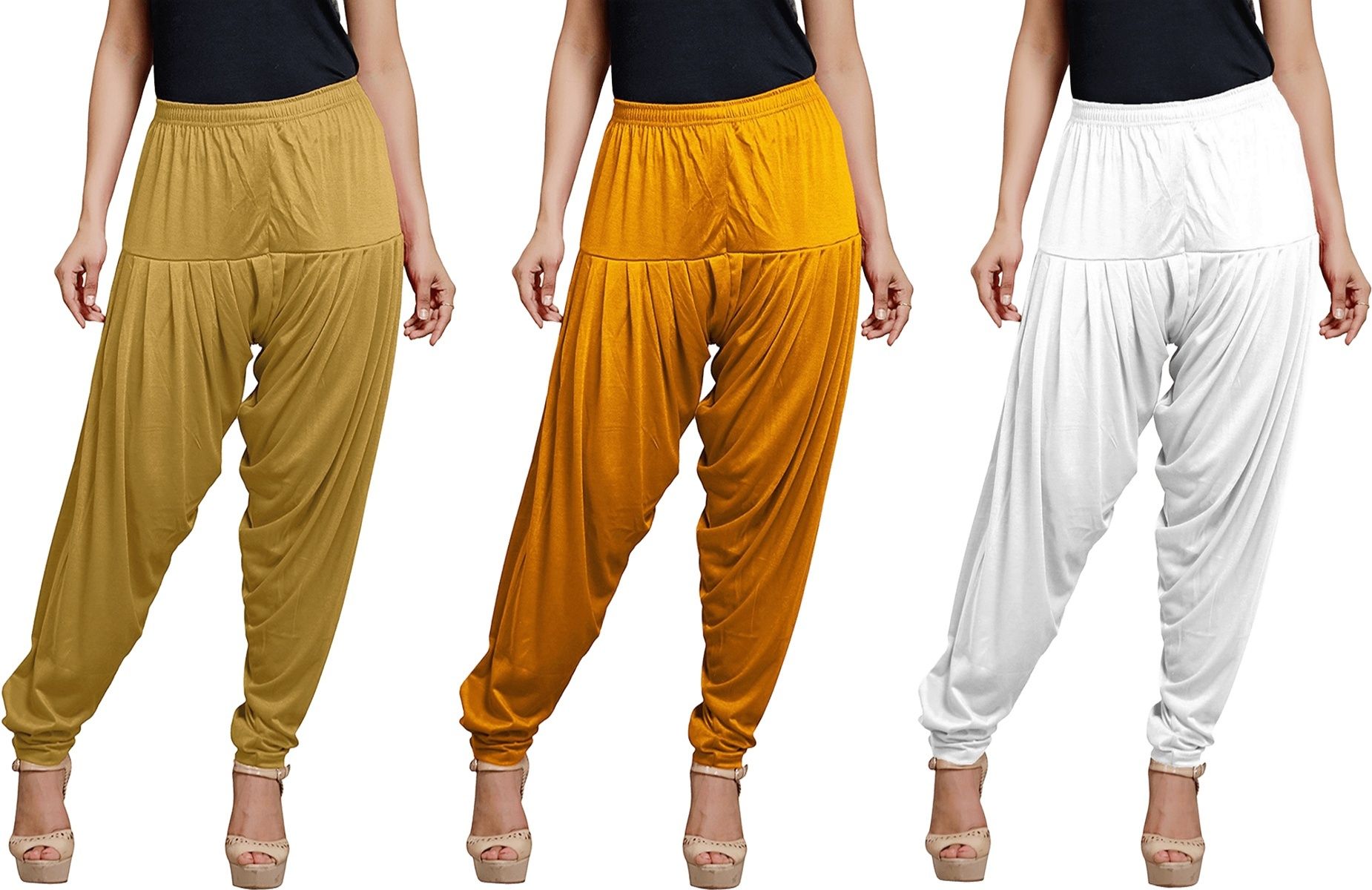 zyna Viscose Rayon Solid Patiala-picture-2