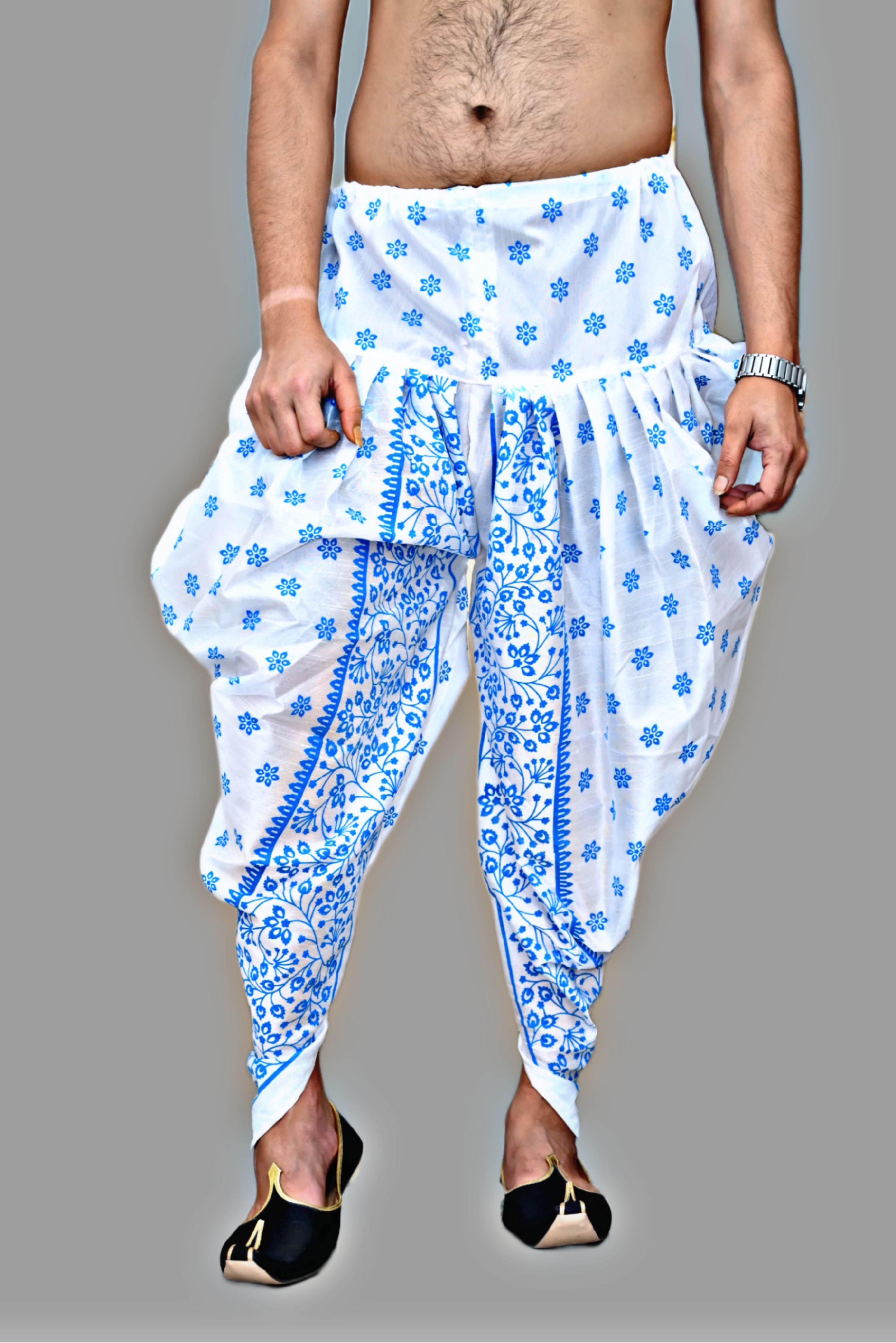 Cotton Silk Printed Patiala