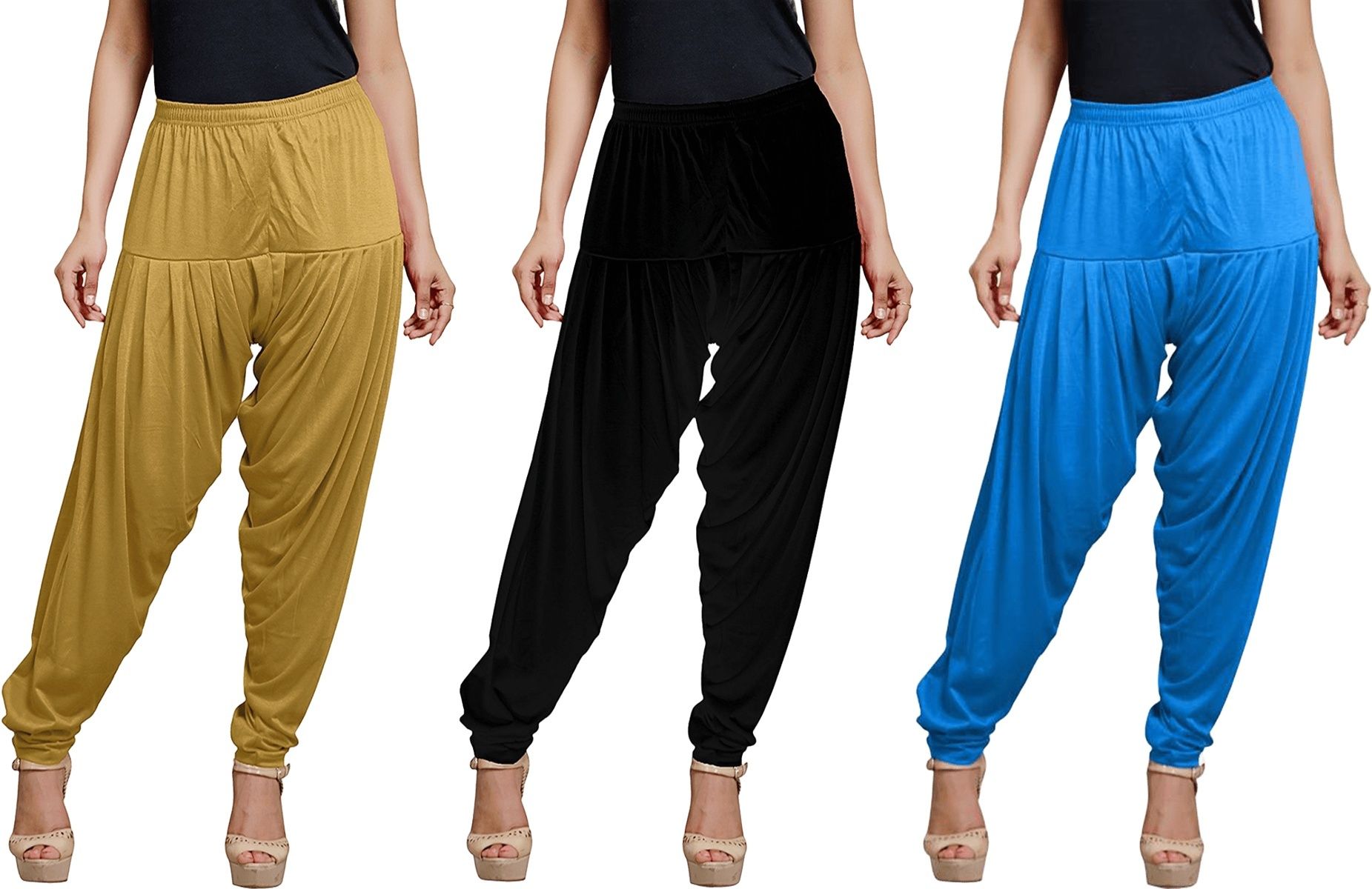 zyna Viscose Rayon Solid Patiala-picture-40