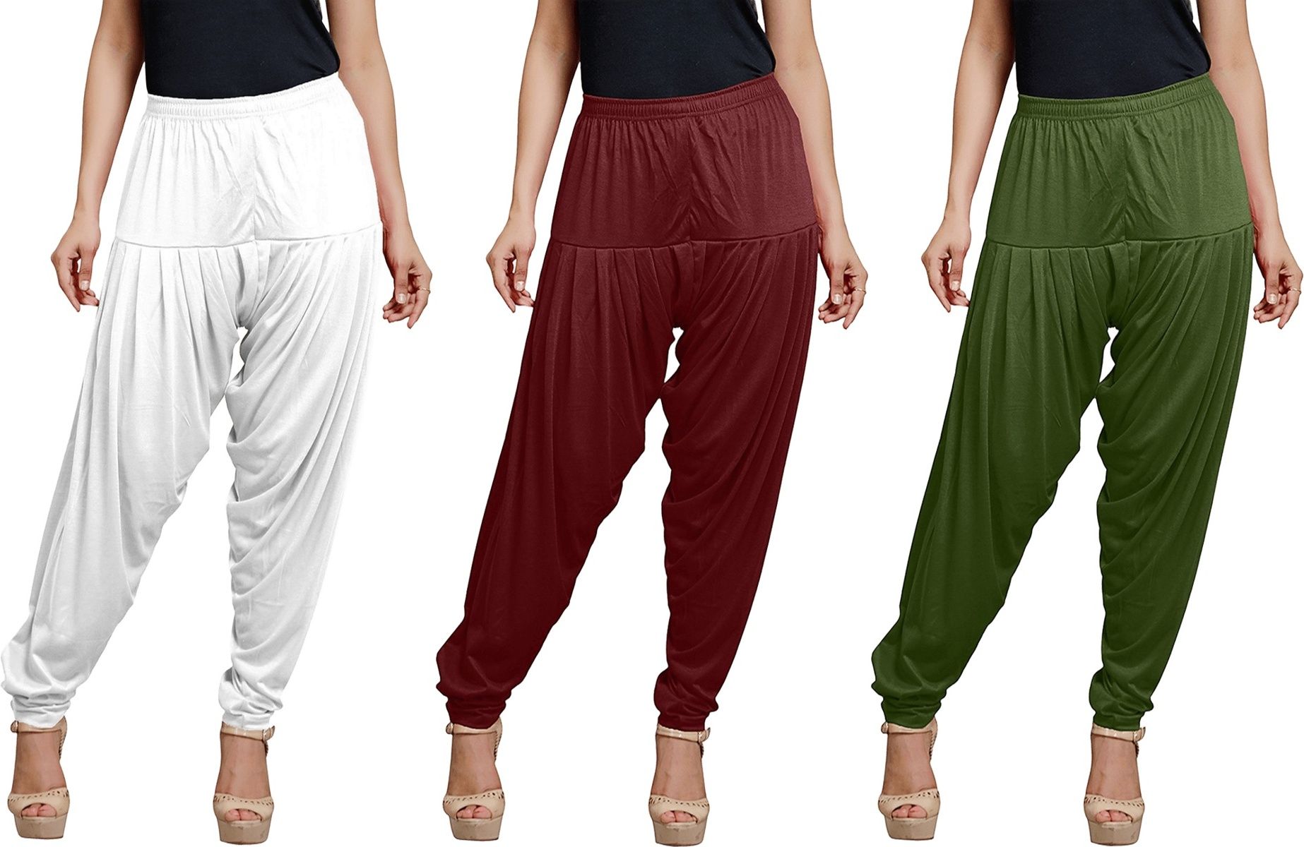 zyna Viscose Rayon Solid Patiala-picture-35