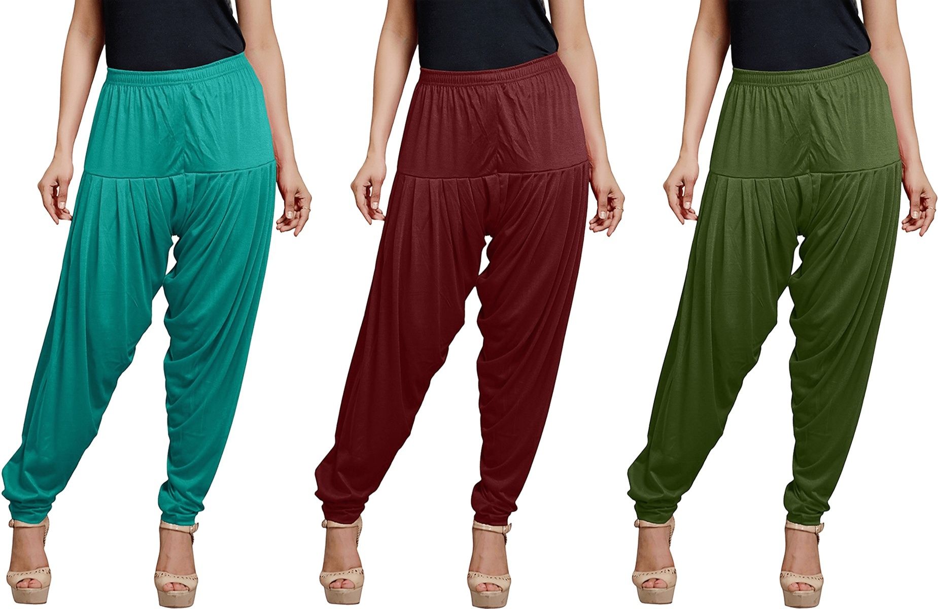 zyna Viscose Rayon Solid Patiala-picture-34