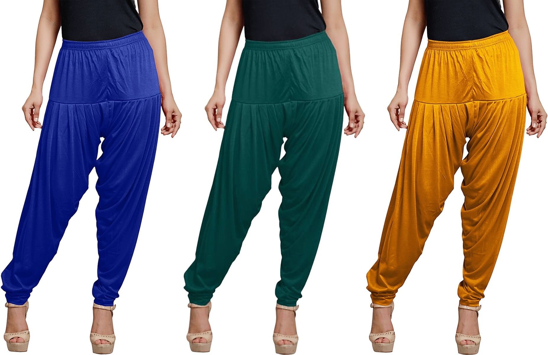 zyna Viscose Rayon Solid Patiala-picture-11