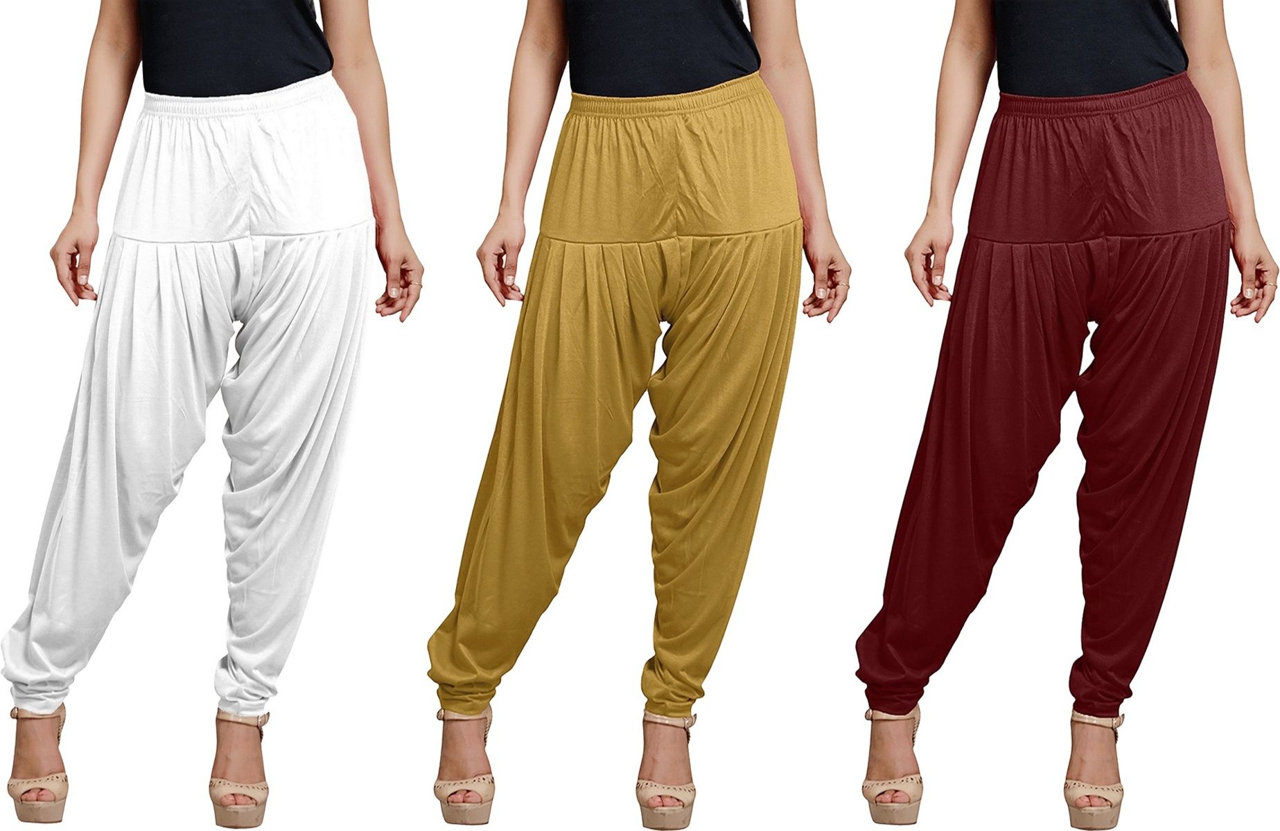zyna Viscose Rayon Solid Patiala-picture-35