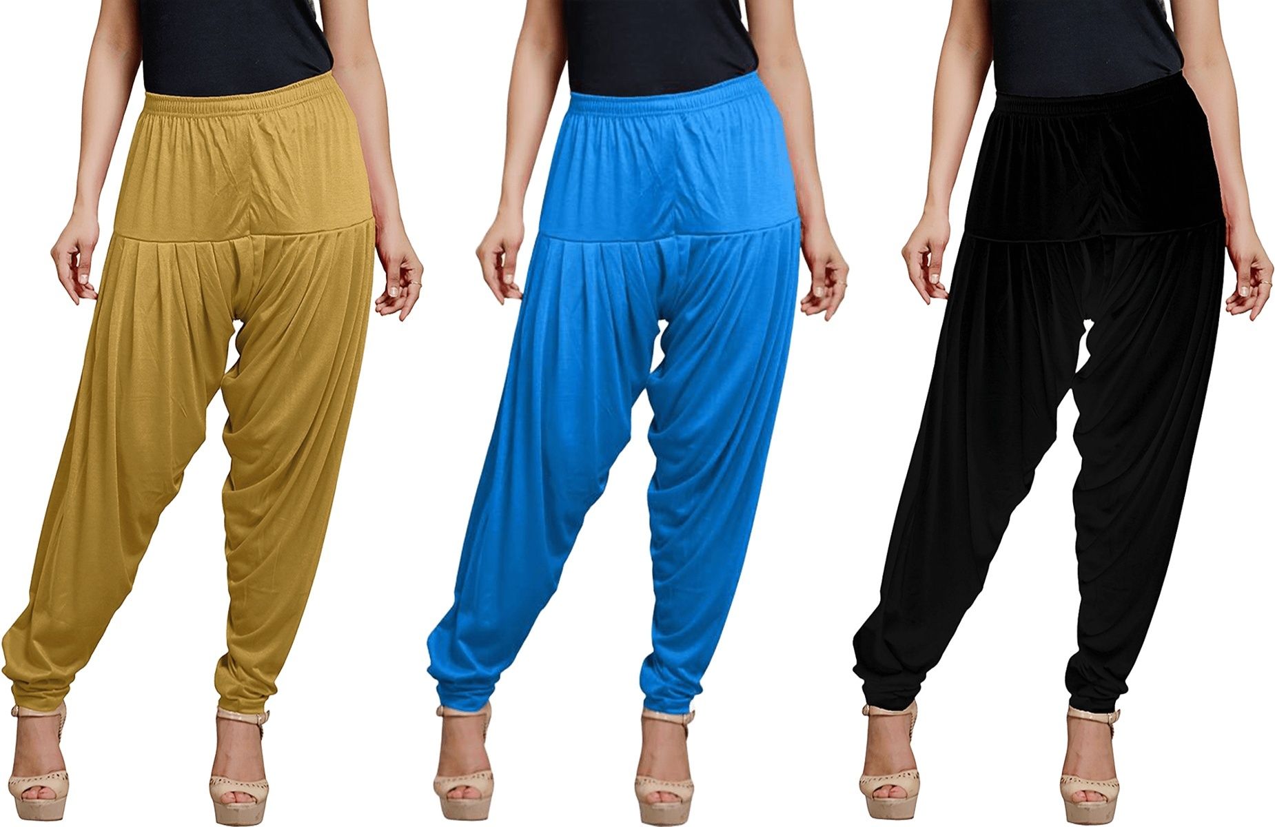 zyna Viscose Rayon Solid Patiala-picture-37