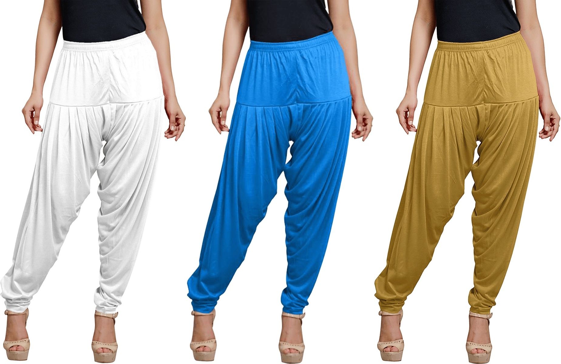 zyna Viscose Rayon Solid Patiala-picture-30