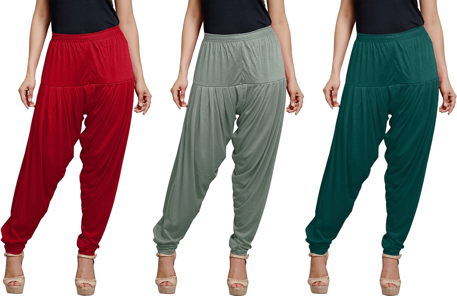 zyna Viscose Rayon Solid Patiala-picture-27