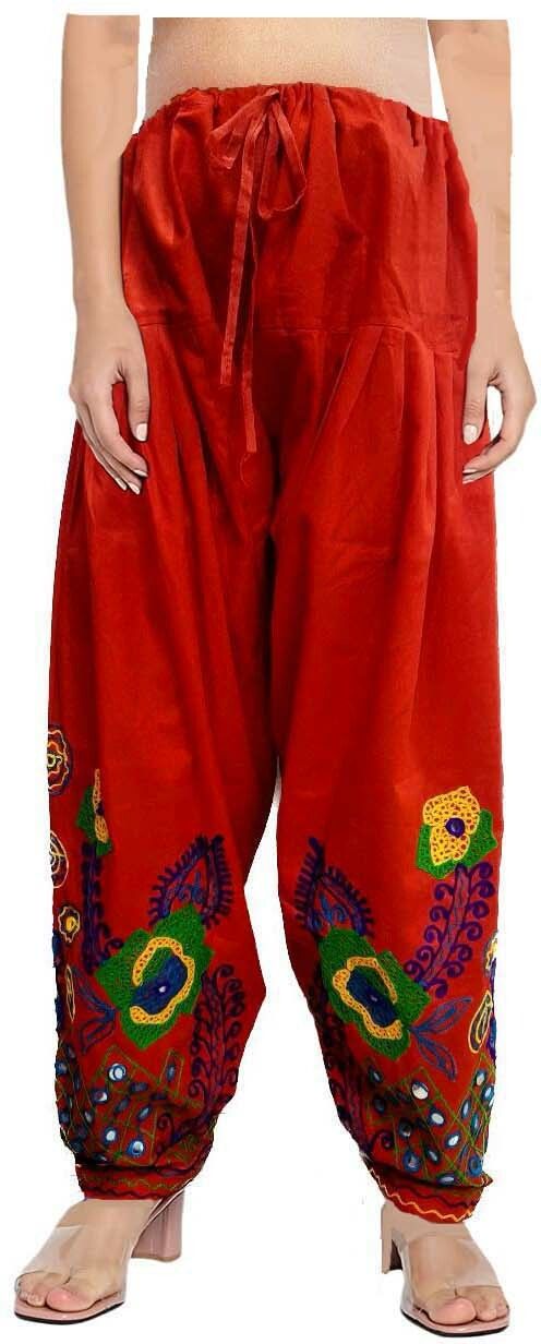 indiacarvan Cotton Embroidered Patiala-picture-19