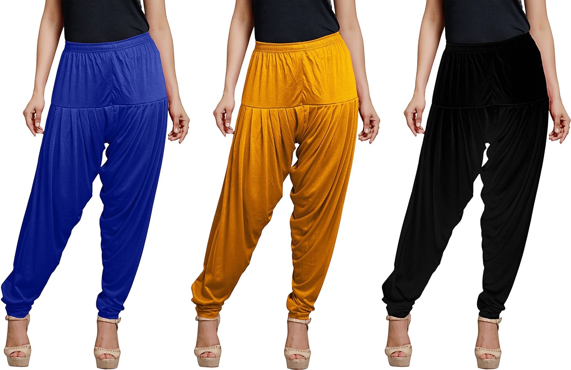 zyna Viscose Rayon Solid Patiala-picture-47