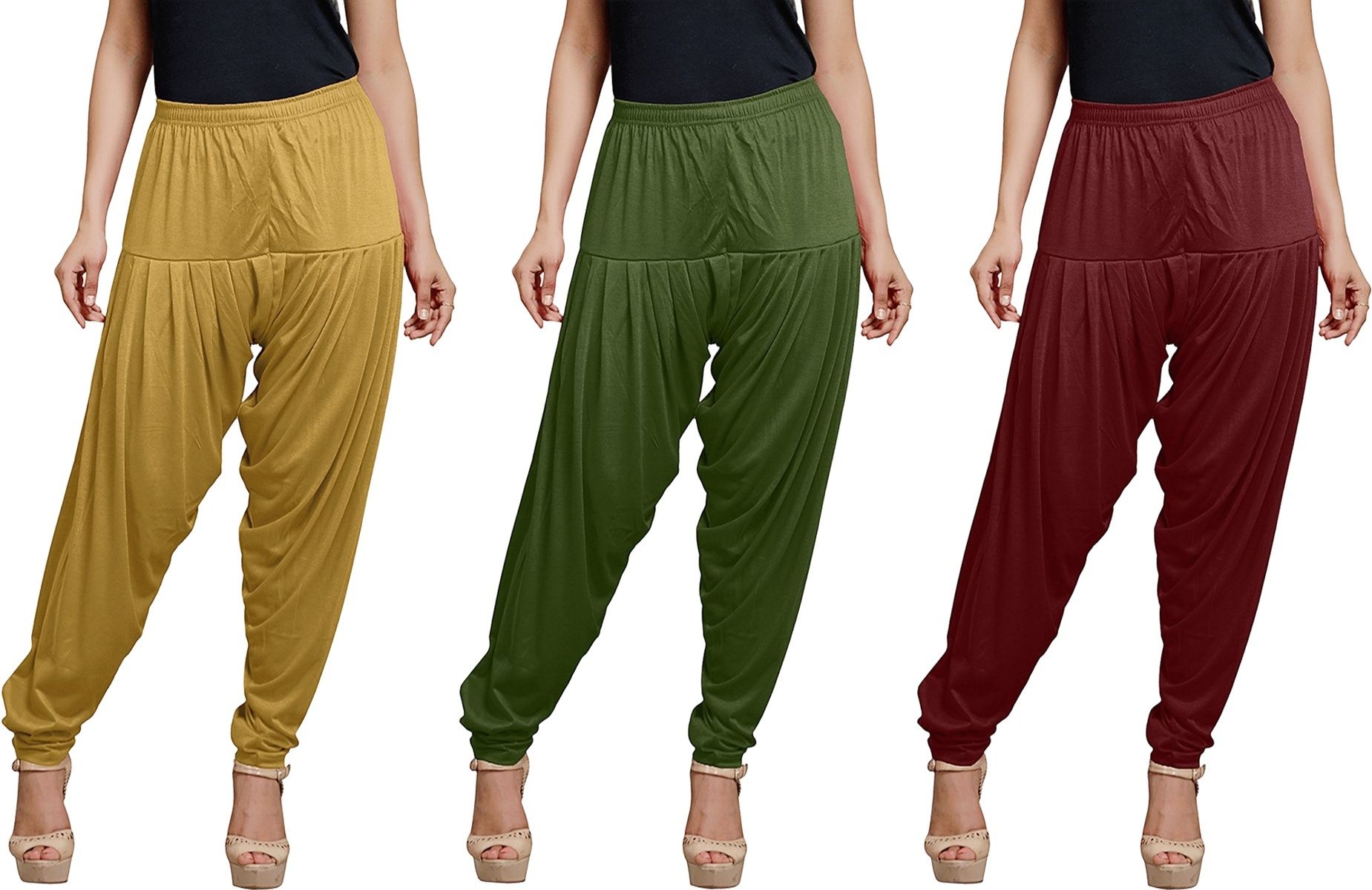 zyna Viscose Rayon Solid Patiala-picture-38