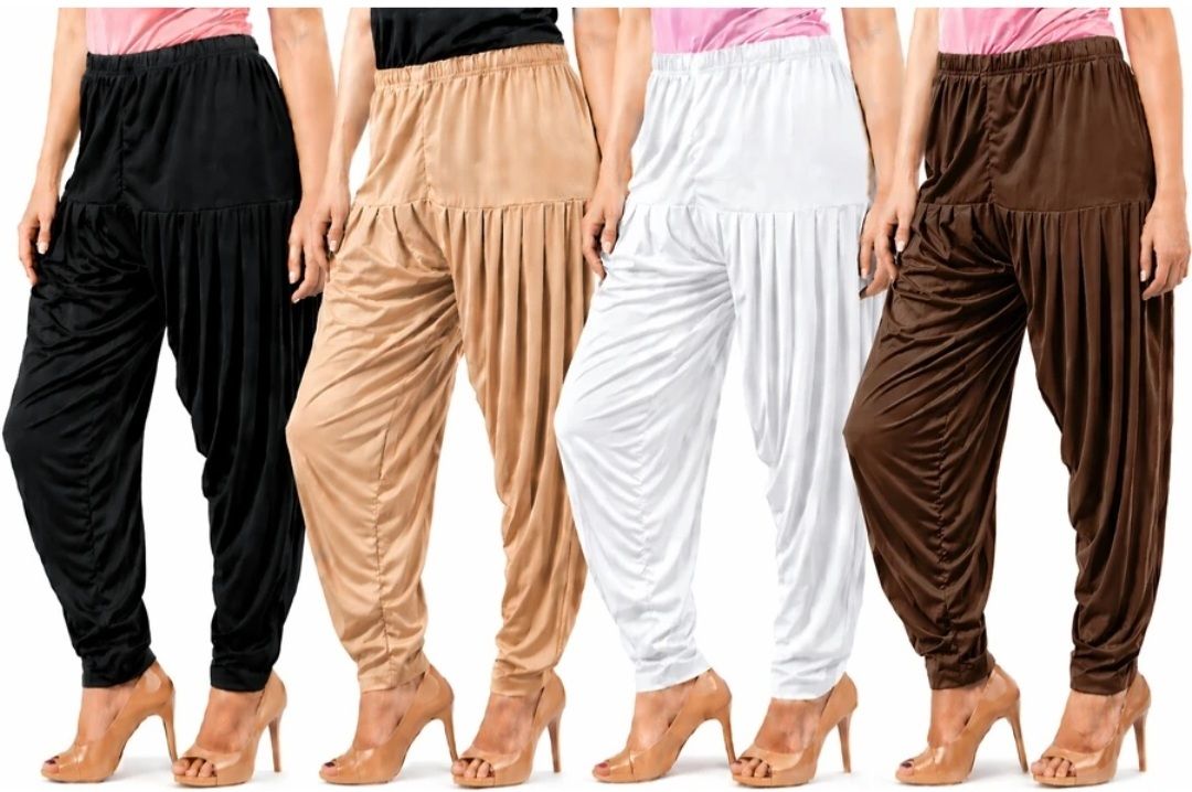 Viscose Rayon Solid Patiala-image-7