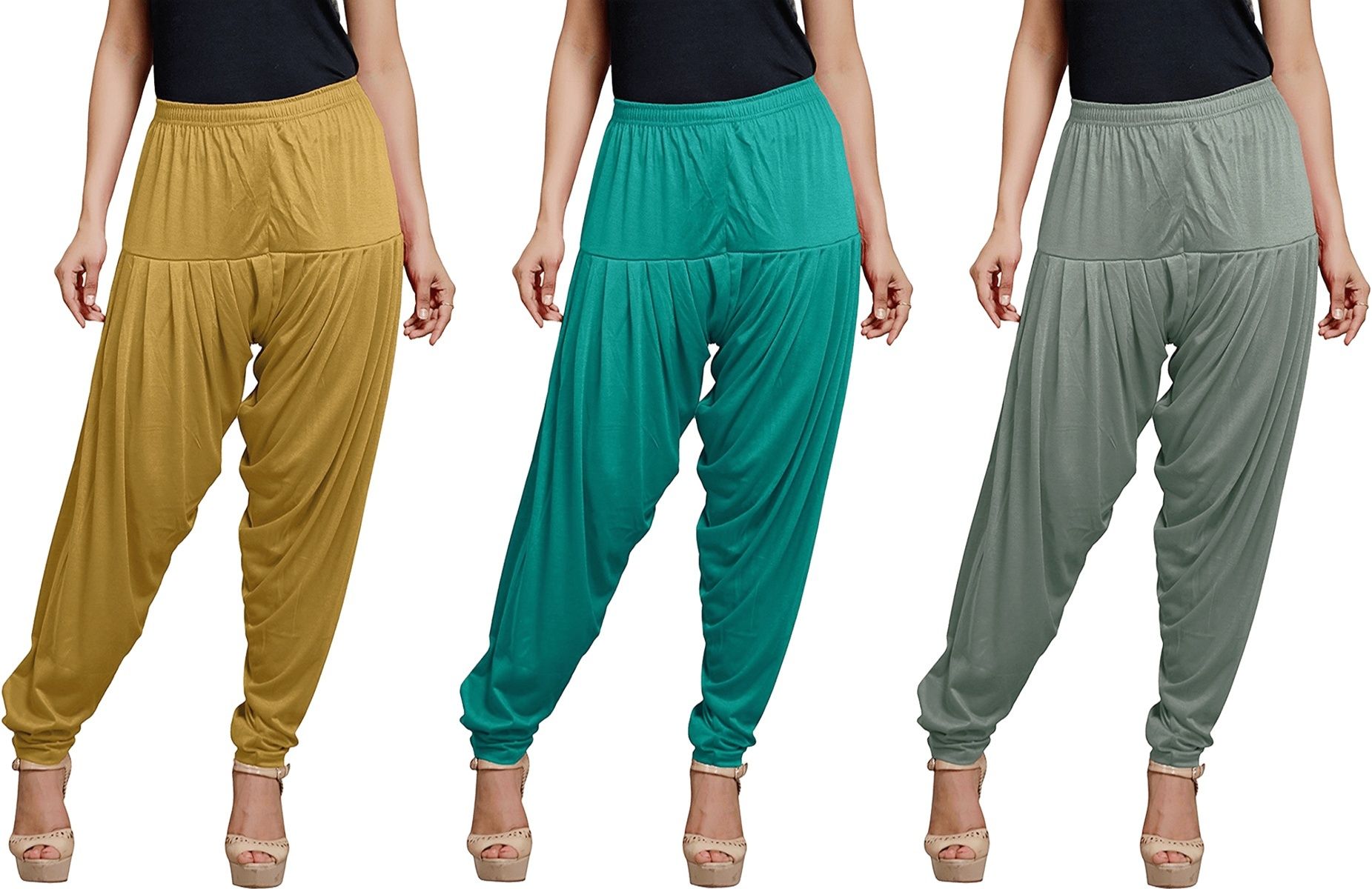 zyna Viscose Rayon Solid Patiala-picture-11