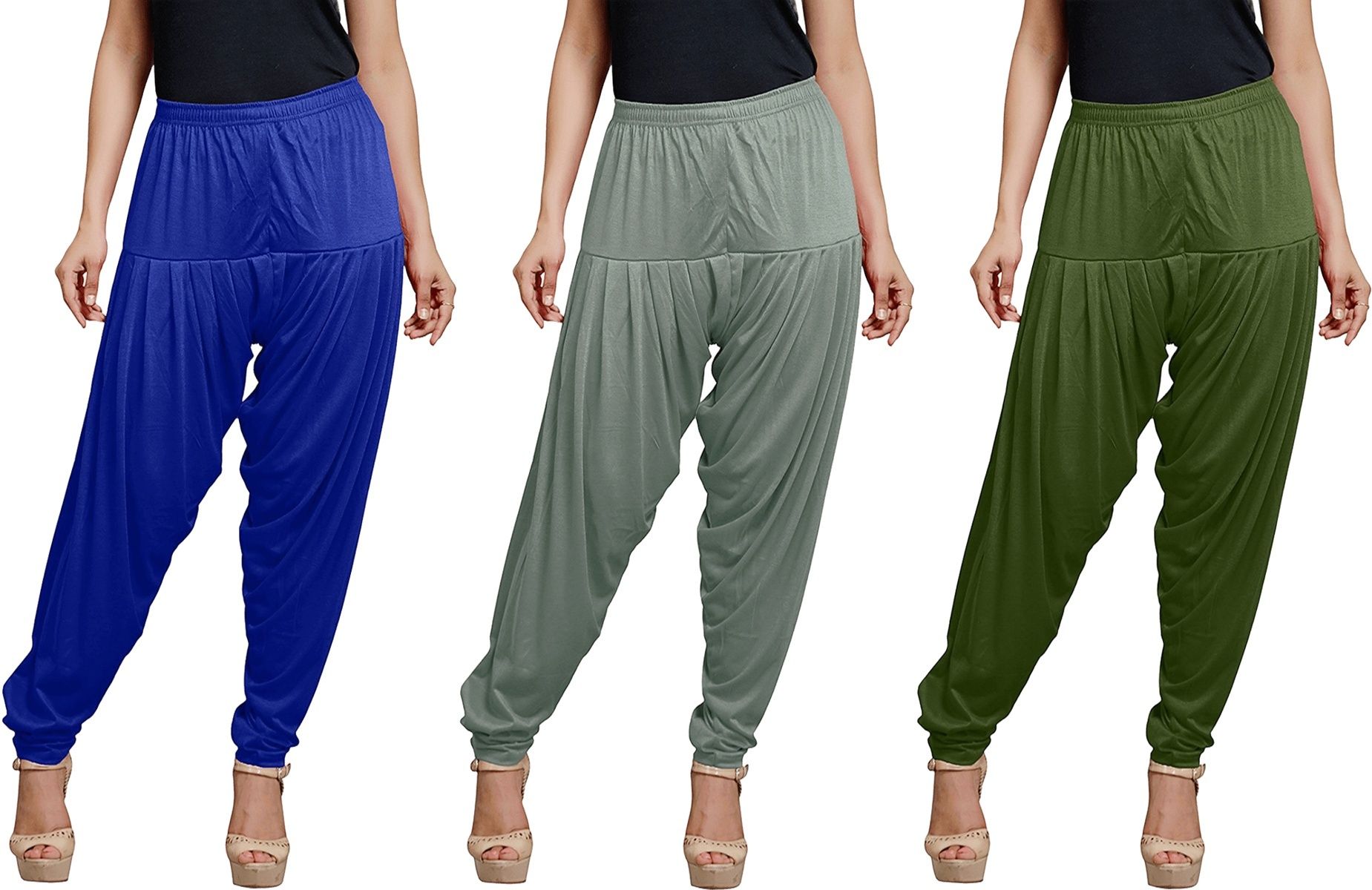 zyna Viscose Rayon Solid Patiala-picture-31