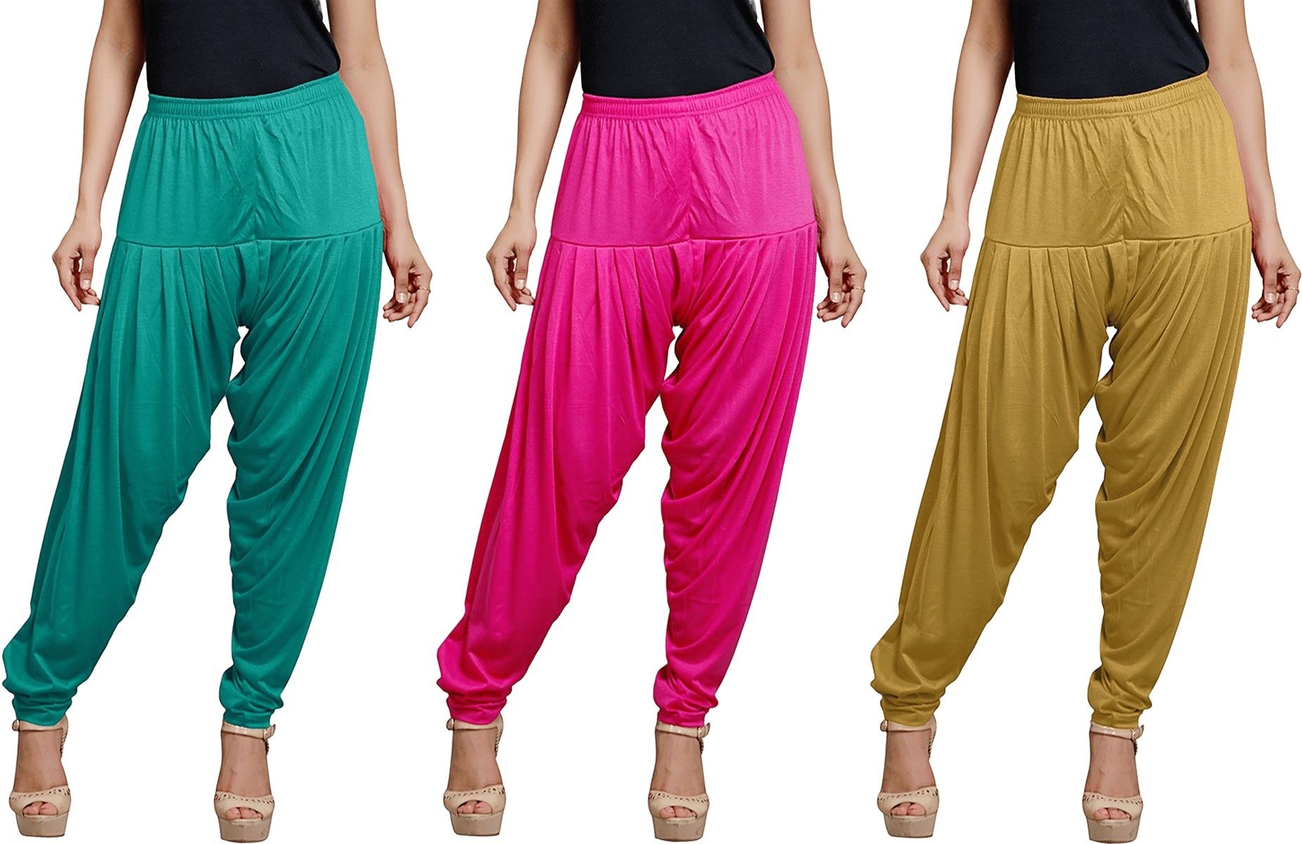 trendyone Viscose Rayon Solid Patiala-picture-1