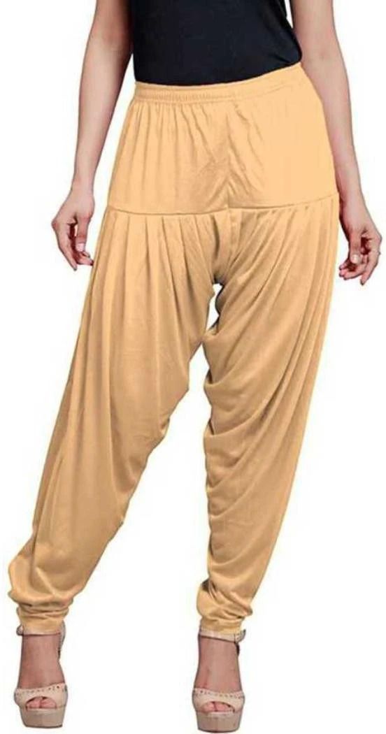 houseofcommon Viscose Rayon Solid Patiala-picture-15