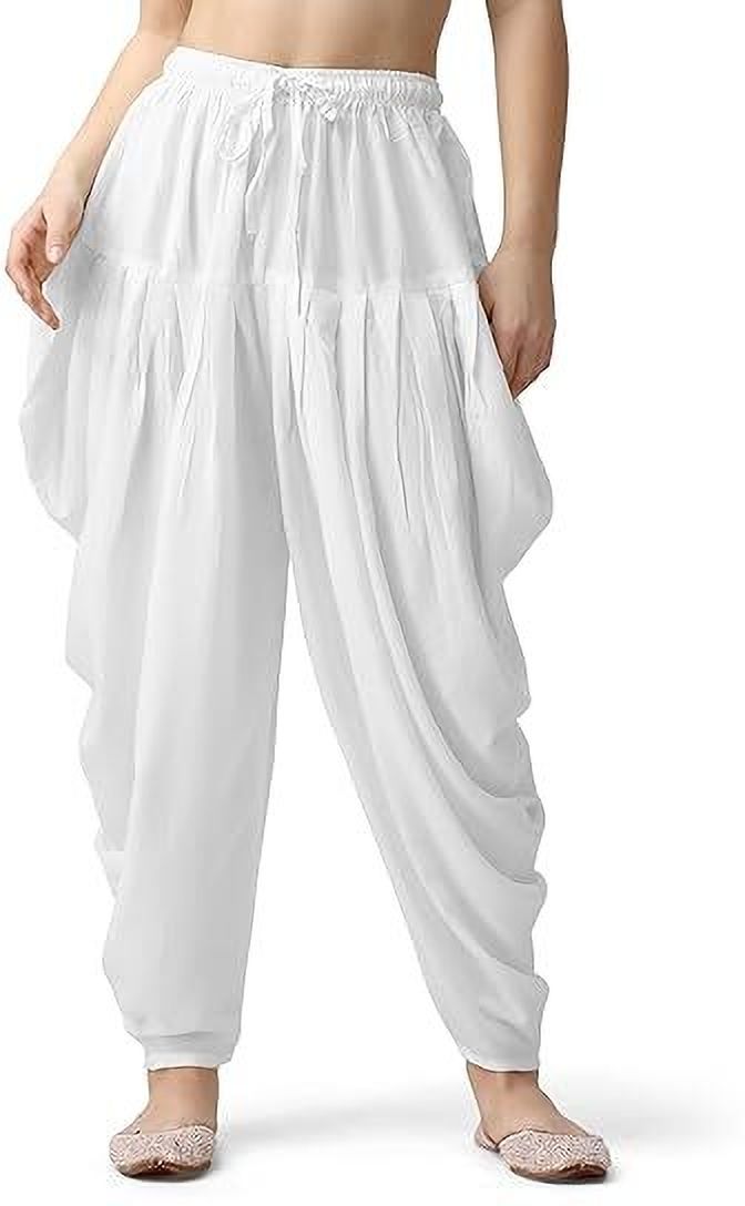 tanishka fashion hub Cotton Blend Solid Patiala-picture-12