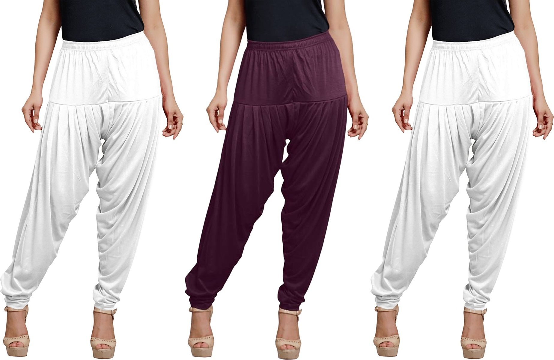 zyna Viscose Rayon Solid Patiala-picture-46