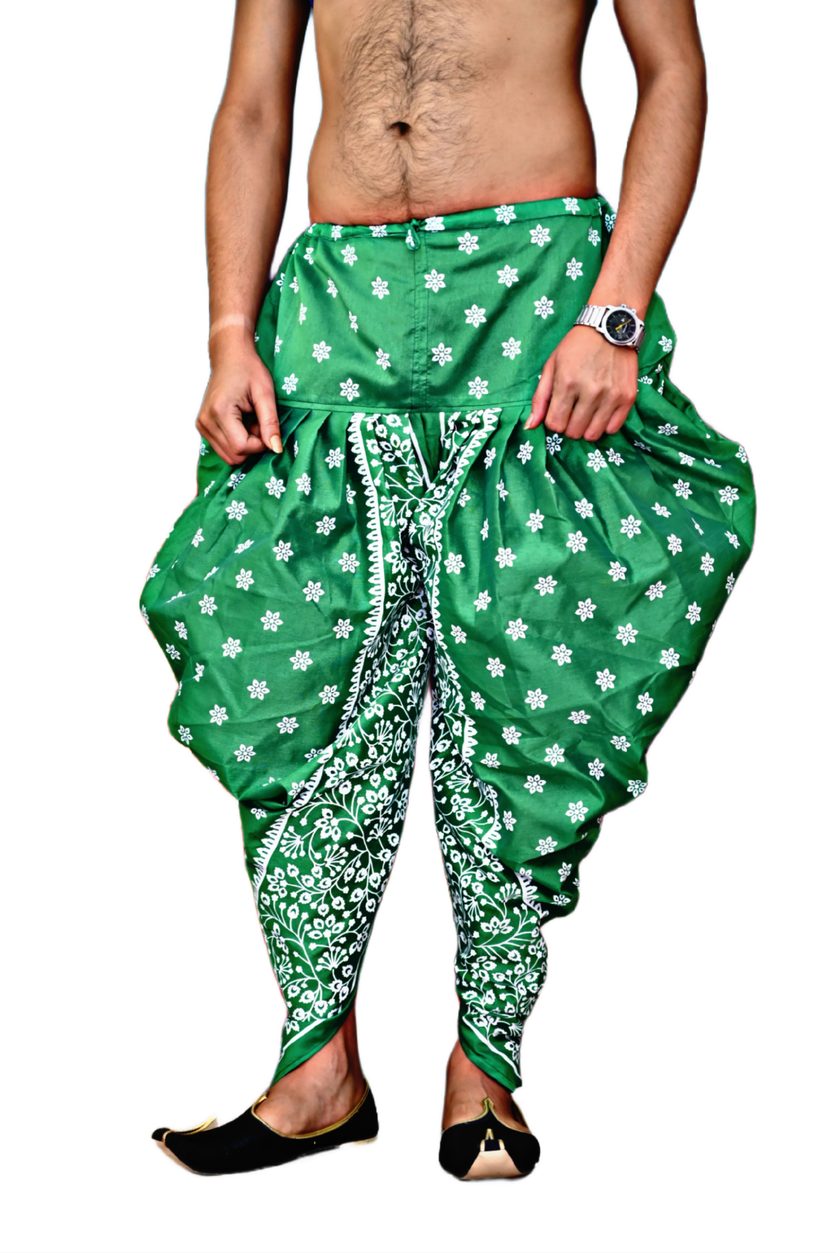 Cotton Silk Printed Patiala